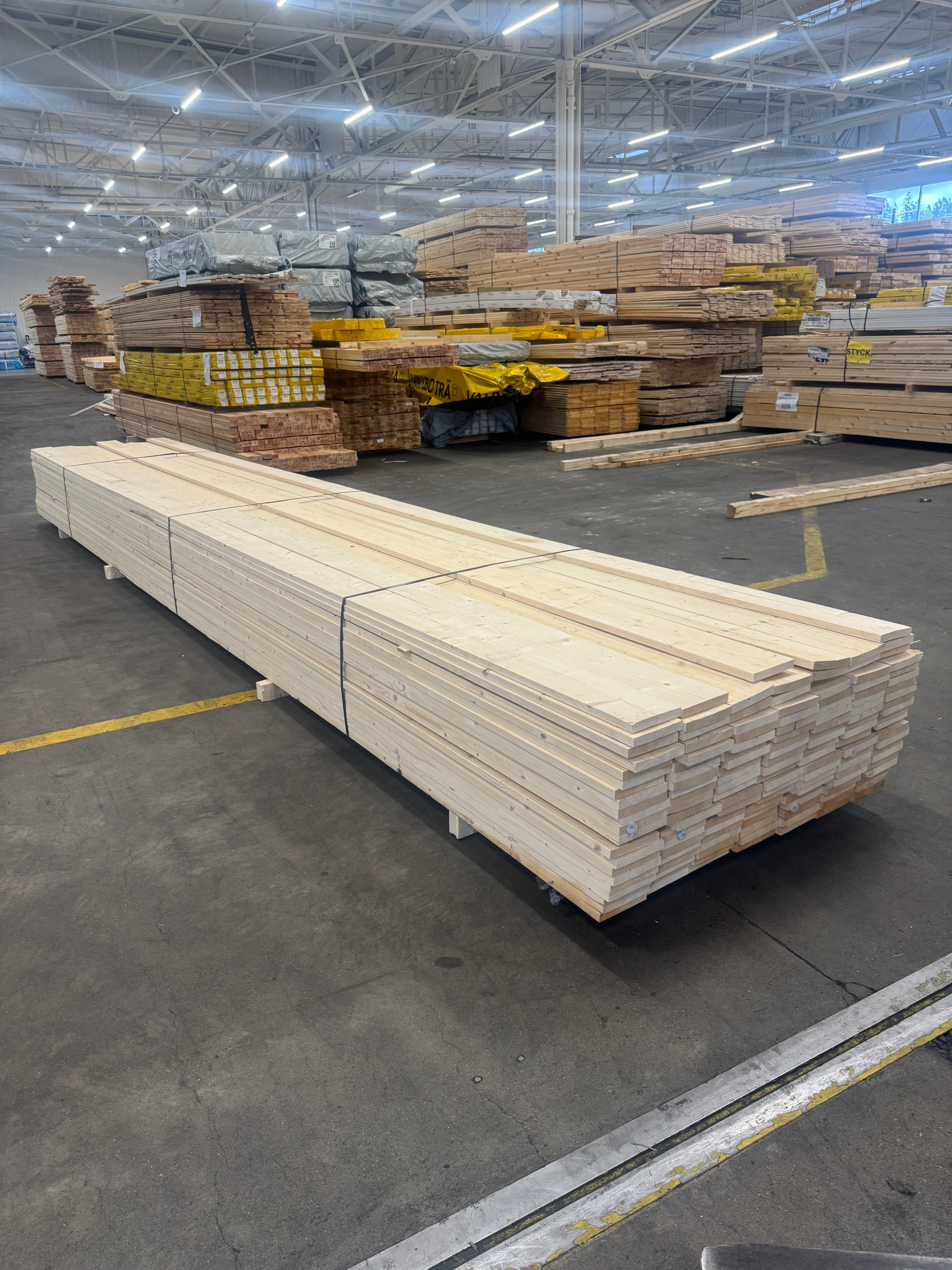 Paket Panel 21x145mm – 144 st 6,20 m (gran, prima, fingerskarvad, obehandlad)