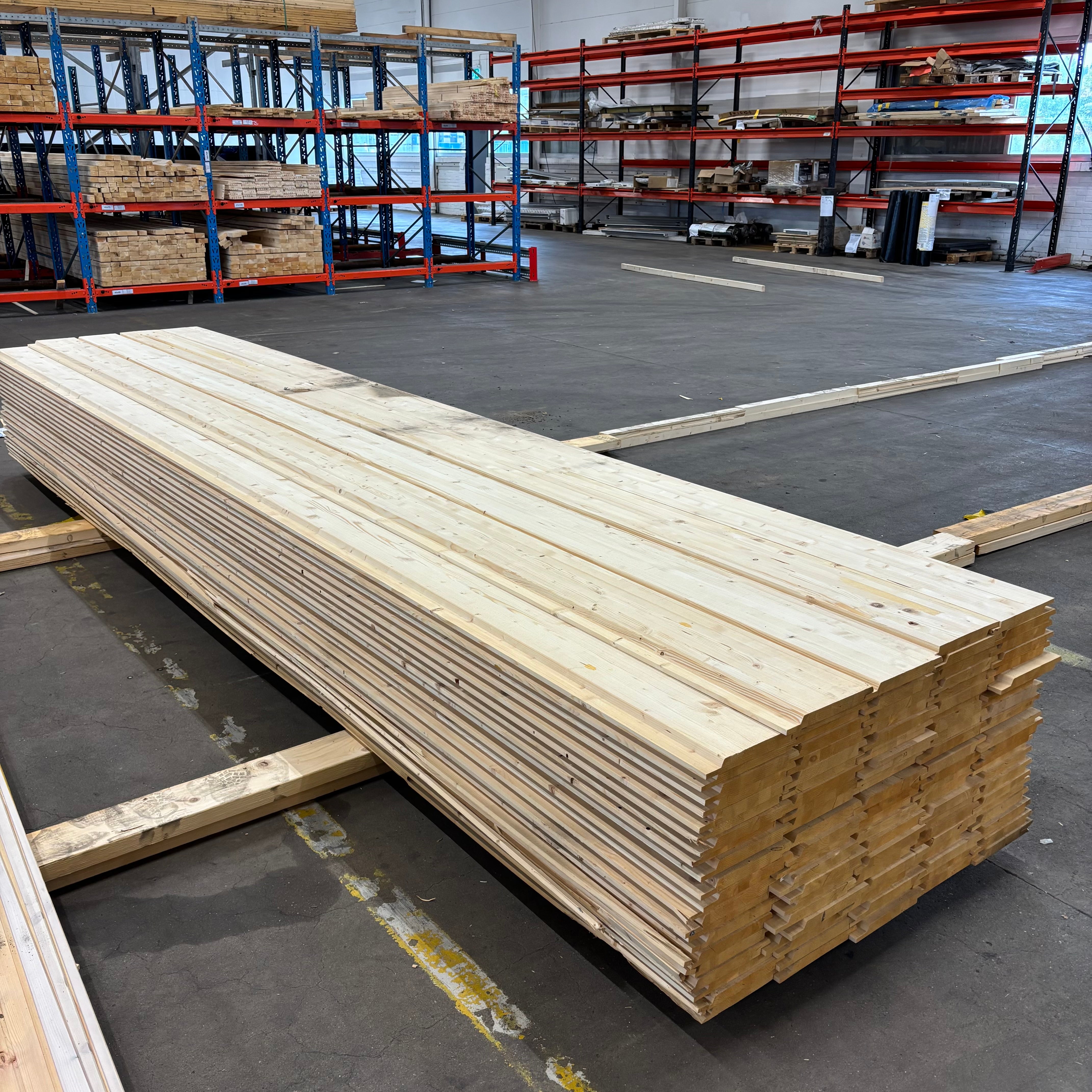 Paket Ytterpanel Dubbel Fasfals 25x225mm – 109 st