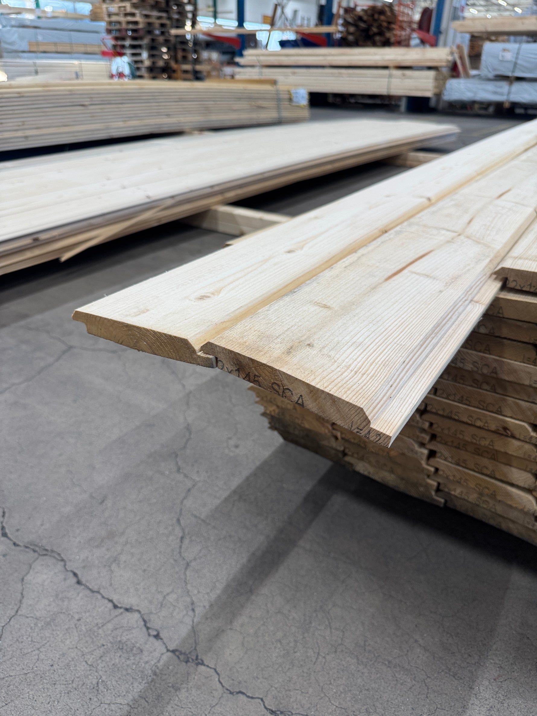 Paket Ytterpanel Dubbelfas Fals 22x145mm 4,20m – 110 st