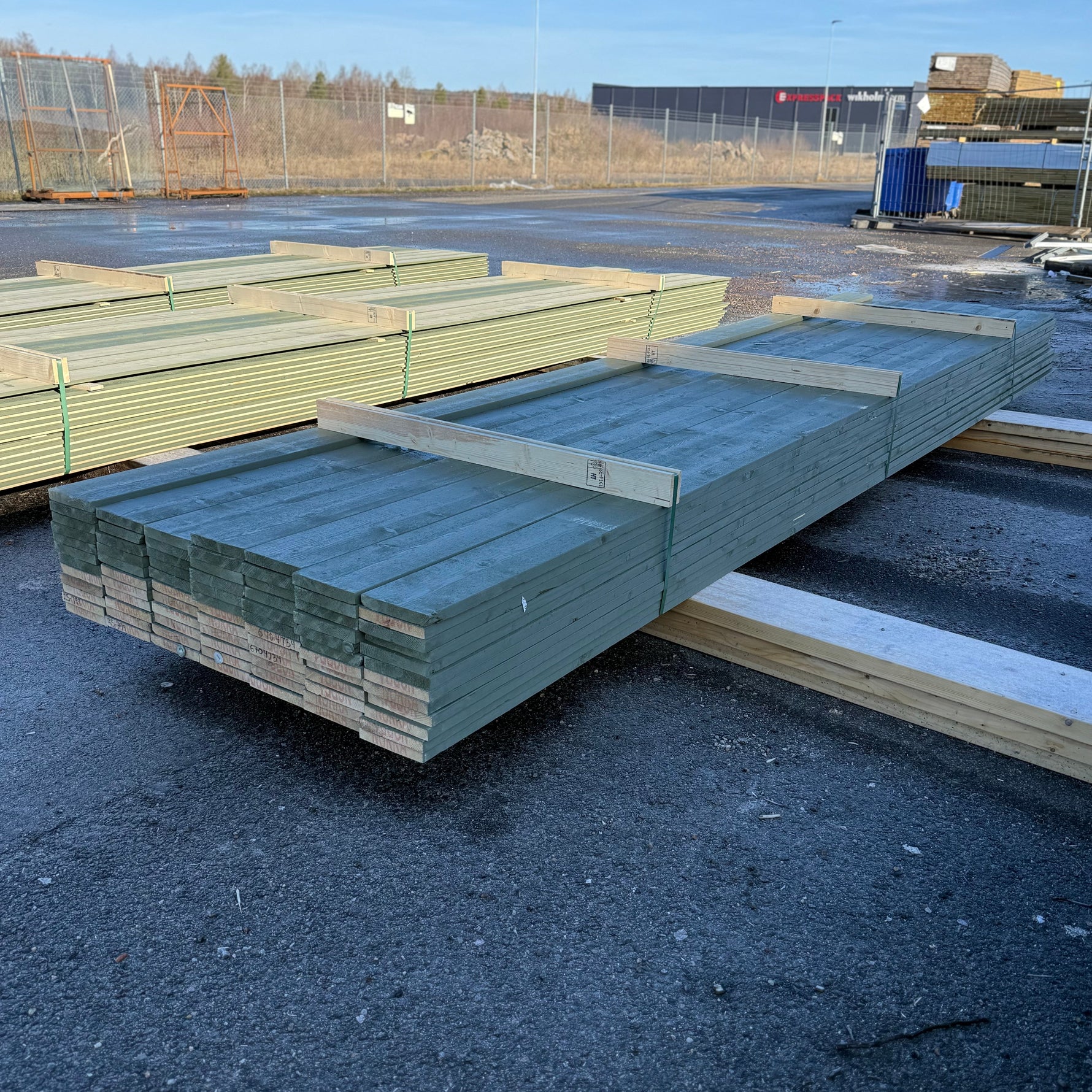 Paket Finsågade Brädor 21x145mm- 4.50m 82st - Spirec