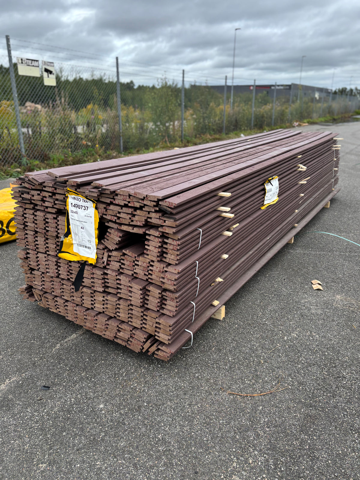 Paket Ytterpanel Elingepanel 22x88mm – 387st, 4,20m