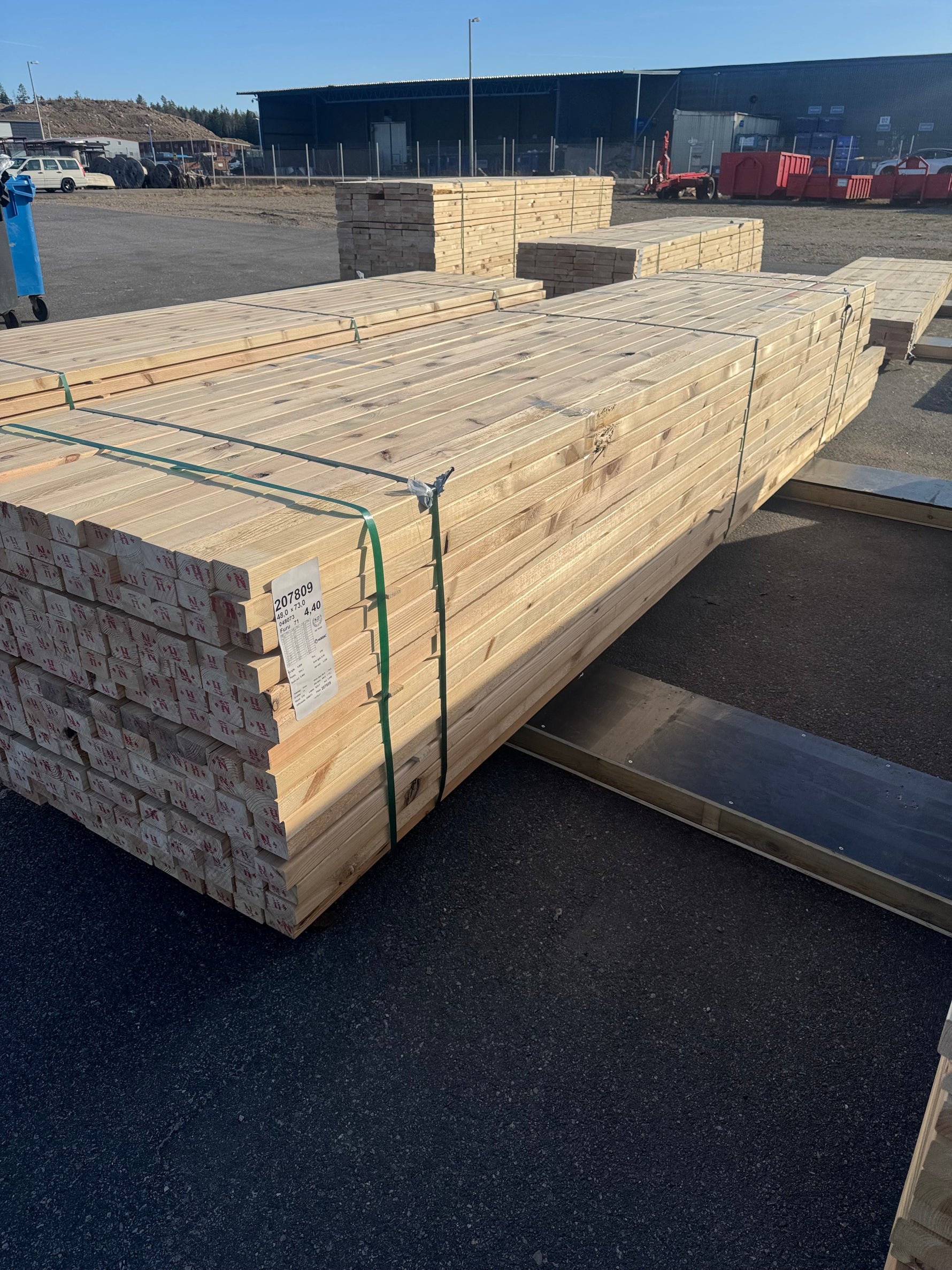 Paket Reglar 48x73 mm – 210 st (furu)