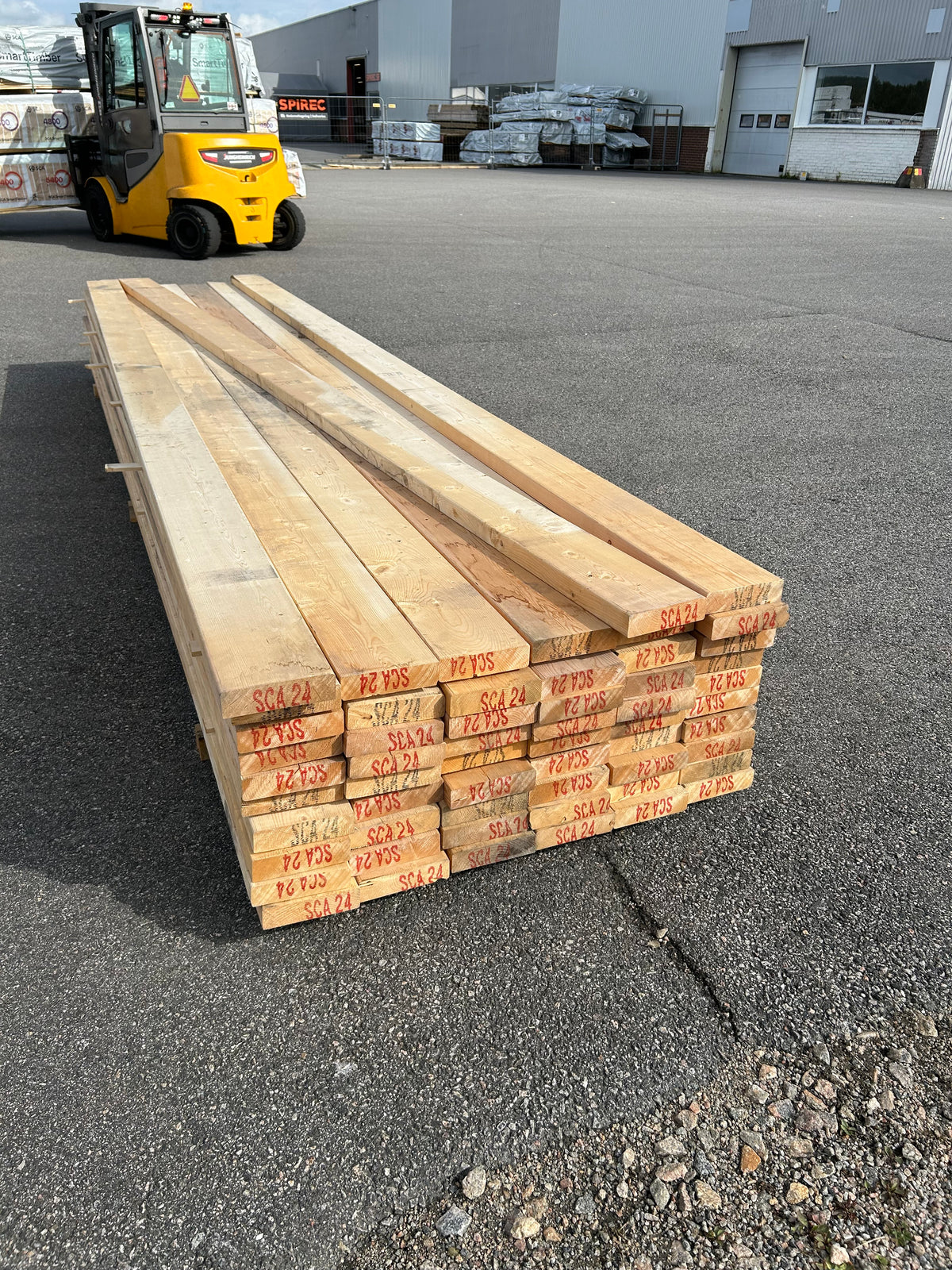 Parti Reglar 45x170 mm – 4,80 m 63st (C24, Väderbitet)