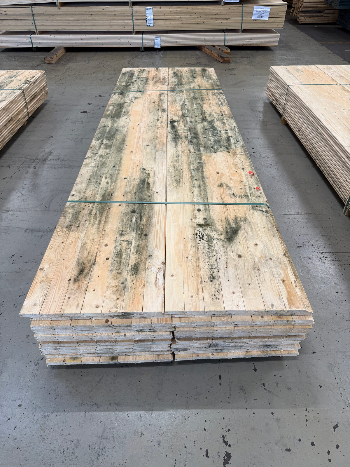 Paket Råspontluckor 20x540x3600mm 30st (Fuktskadade)