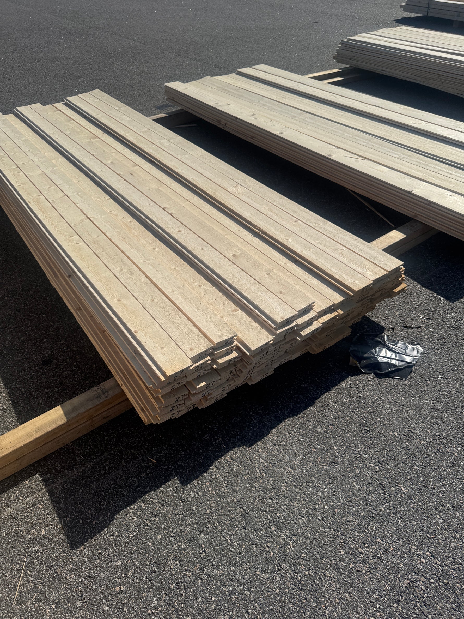 Paket Ytterpanel 22x95mm 2,70m 75st Obehandlad