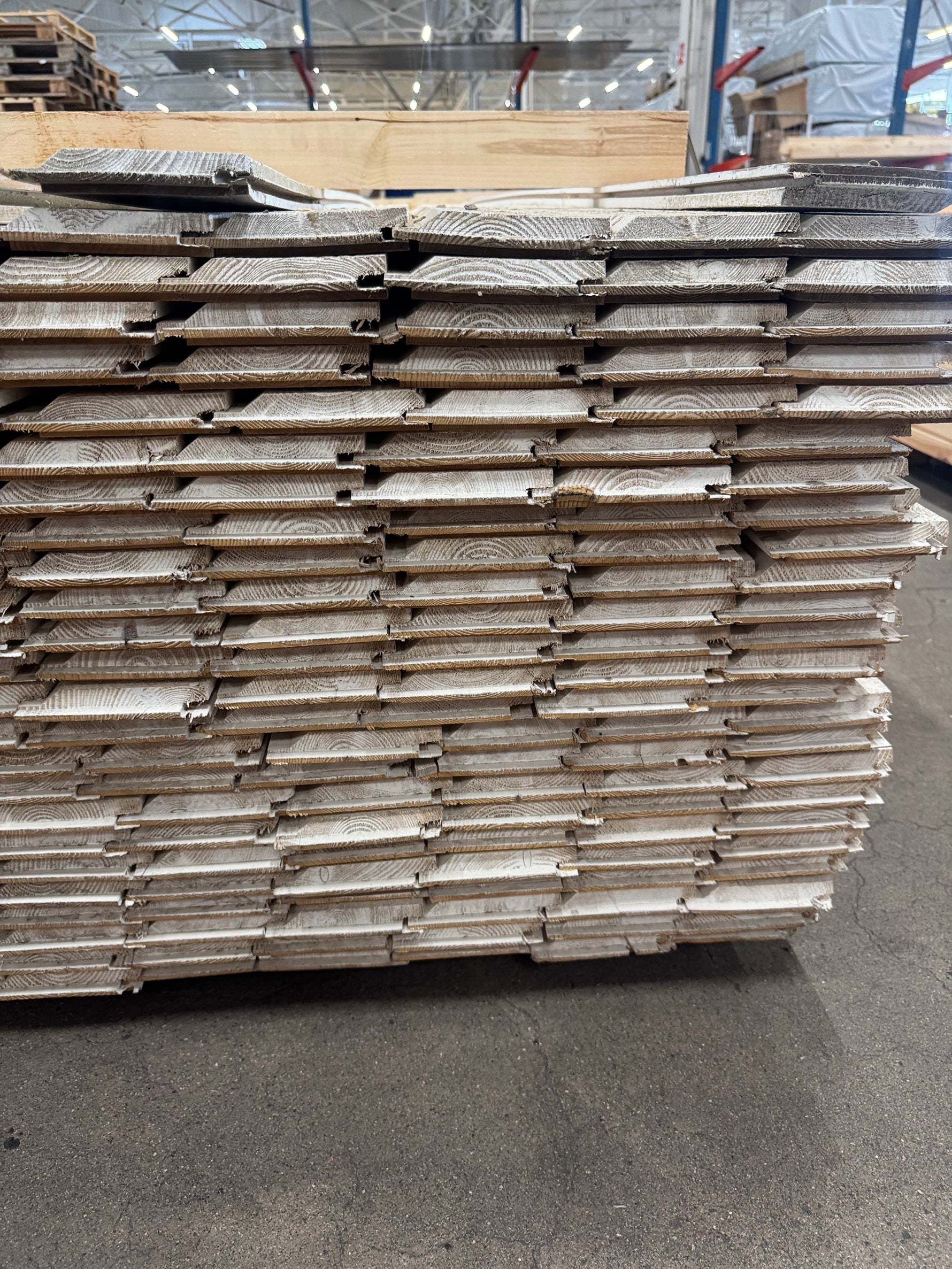Paket Ytterpanel 22x120mm 5,385m – 220 st Vit