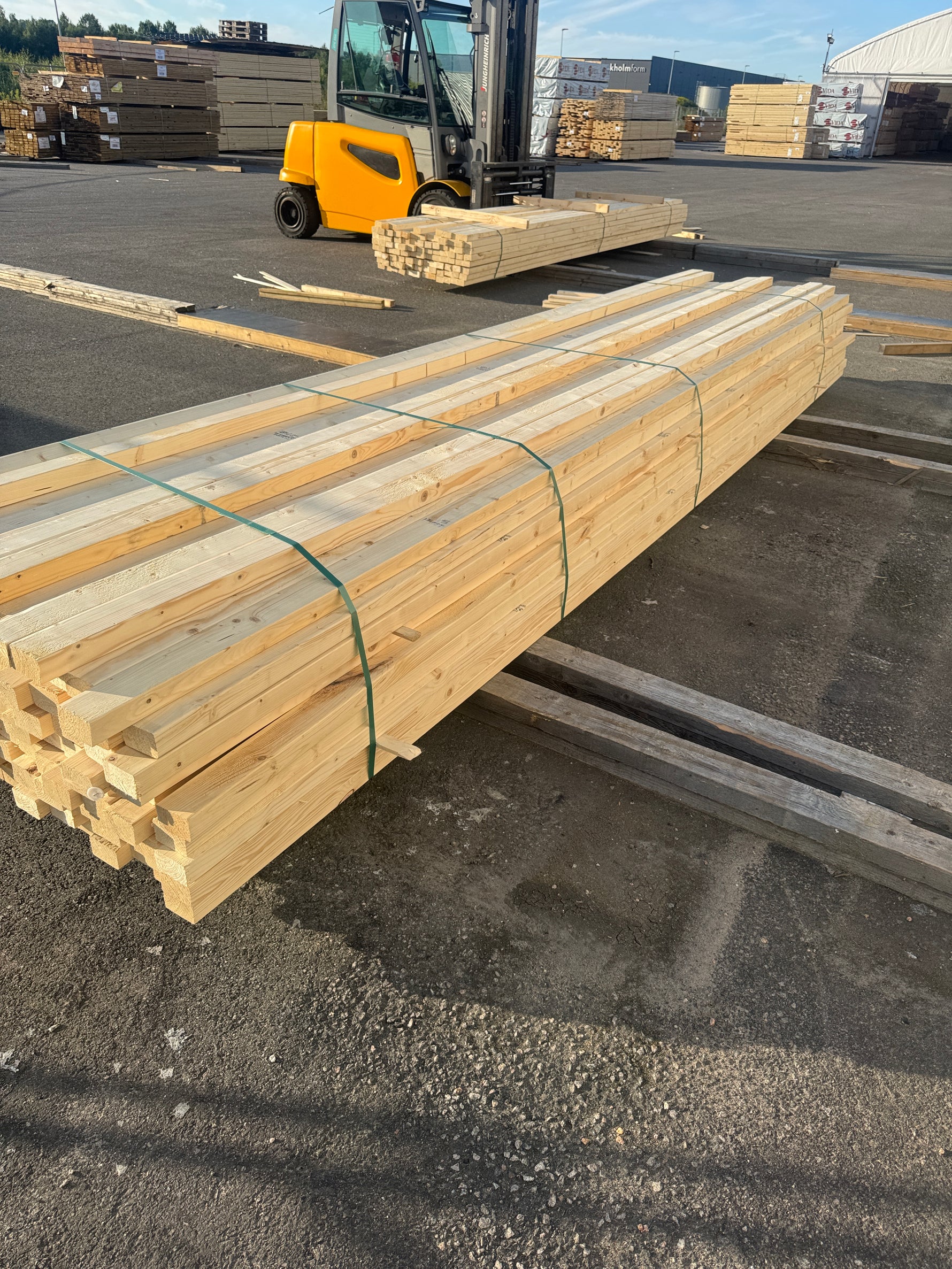 Paket Reglar 45x70mm 4,80m 125st Utsorterat