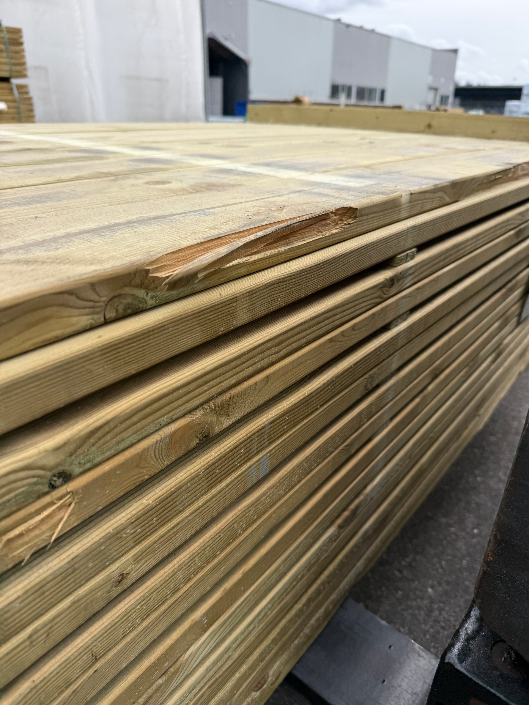 Paket Tryckimpregnerad Trall 28x120 mm – 4,80 m 144st (G4-3)