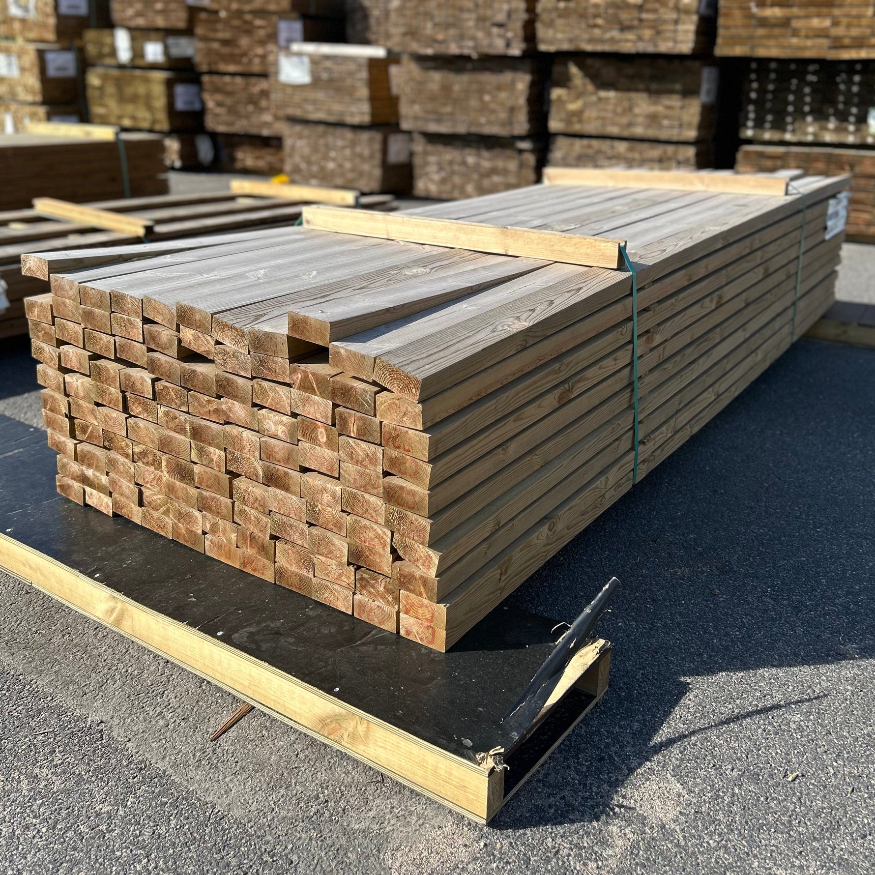Paket Tryckimpregnerade Reglar 45x95mm, 110st 3.0m (C24)