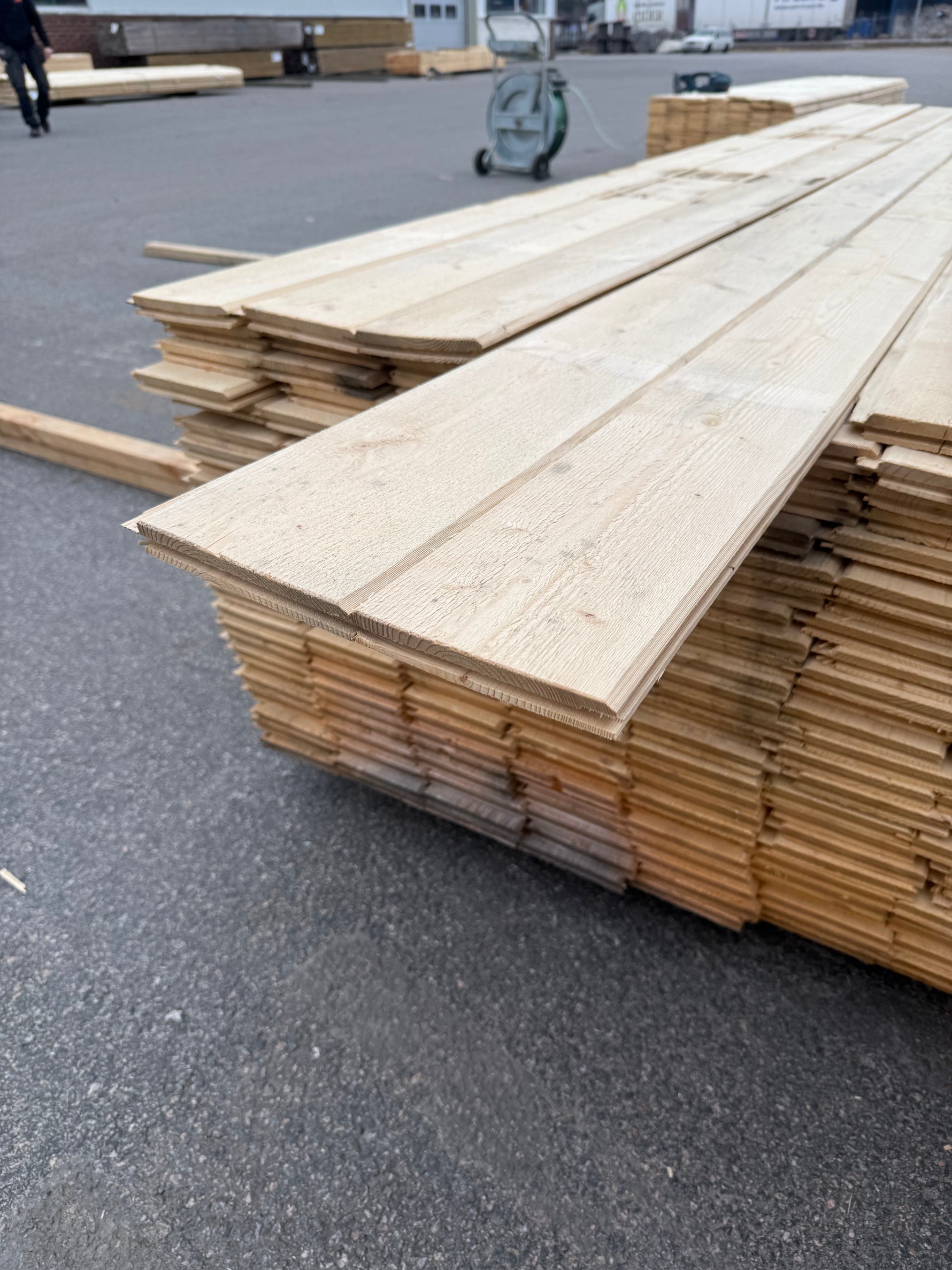 Paket Ytterpanel 22x145mm, 175st 3.60m- Obehandlad