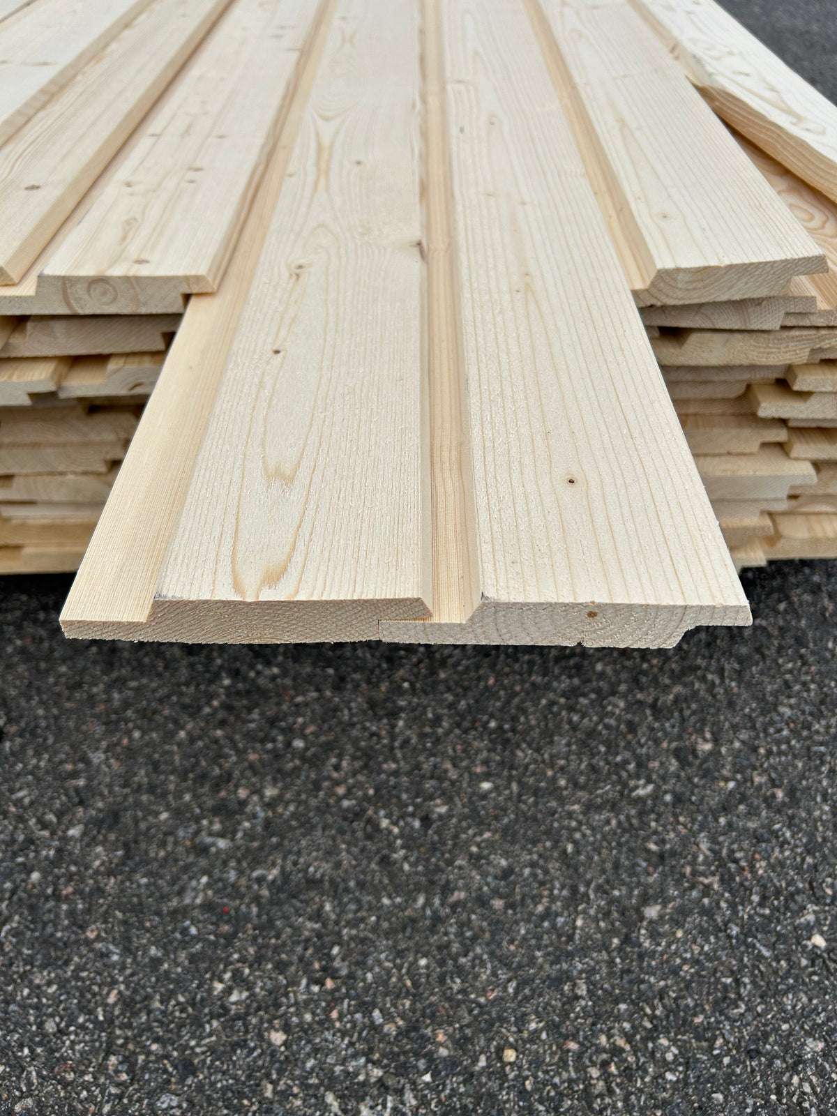 Paket Springpanel 22x120 mm – 4,80m 110st (Andra sortering)