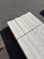 Paket Finsågad ytterpanel 22×145 mm 4,50 m – Vit Grundmålad, 42 st