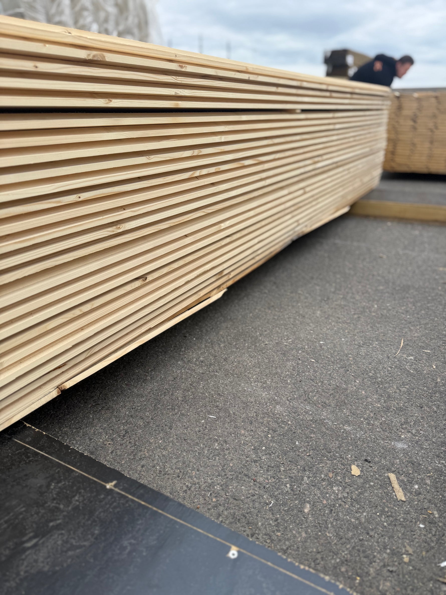 Paket Ytterpanel Enkelfas fals 22x145mm 3.60m- 175st (Obehandlad)