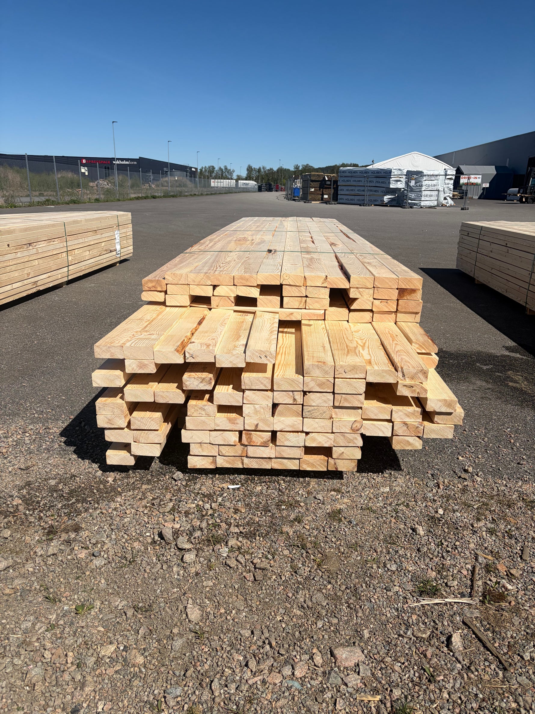 Paket Reglar 45x95mm, Furu -  144st (3.3–5.4m)