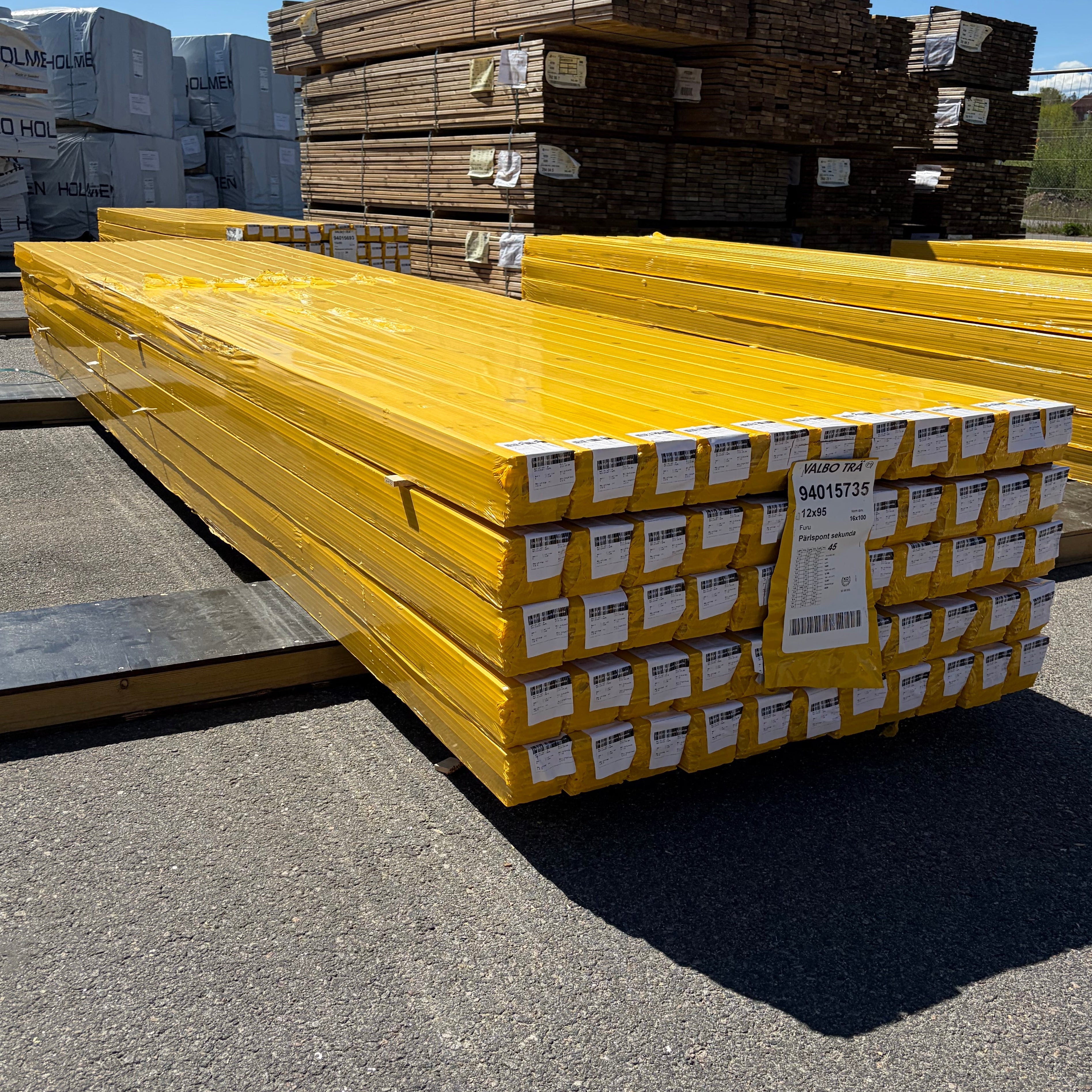 Parti Pärlspont 12x95mm Sekunda, 55 Paket- 174kvm (4,50m)