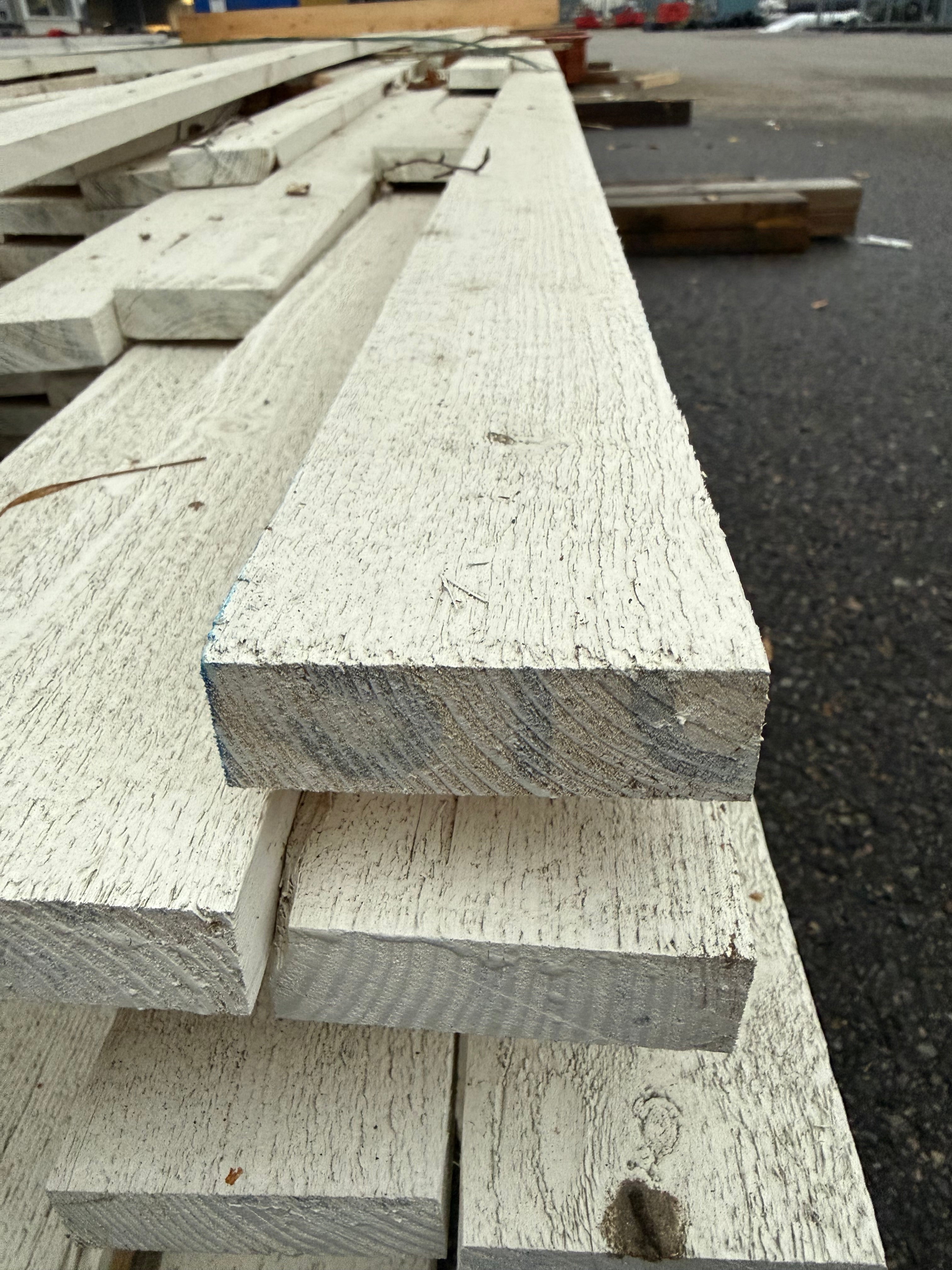 Paket Finsågad Panel 22x70mm – 146 st (3,60–5,40 m, Vit S0502-Y)