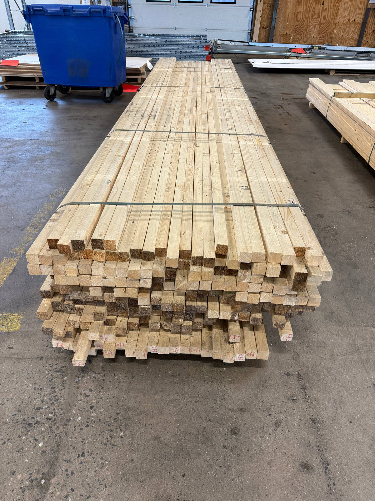 Paket Reglar 45×45 mm – 3,60–4,80 m – 251 st