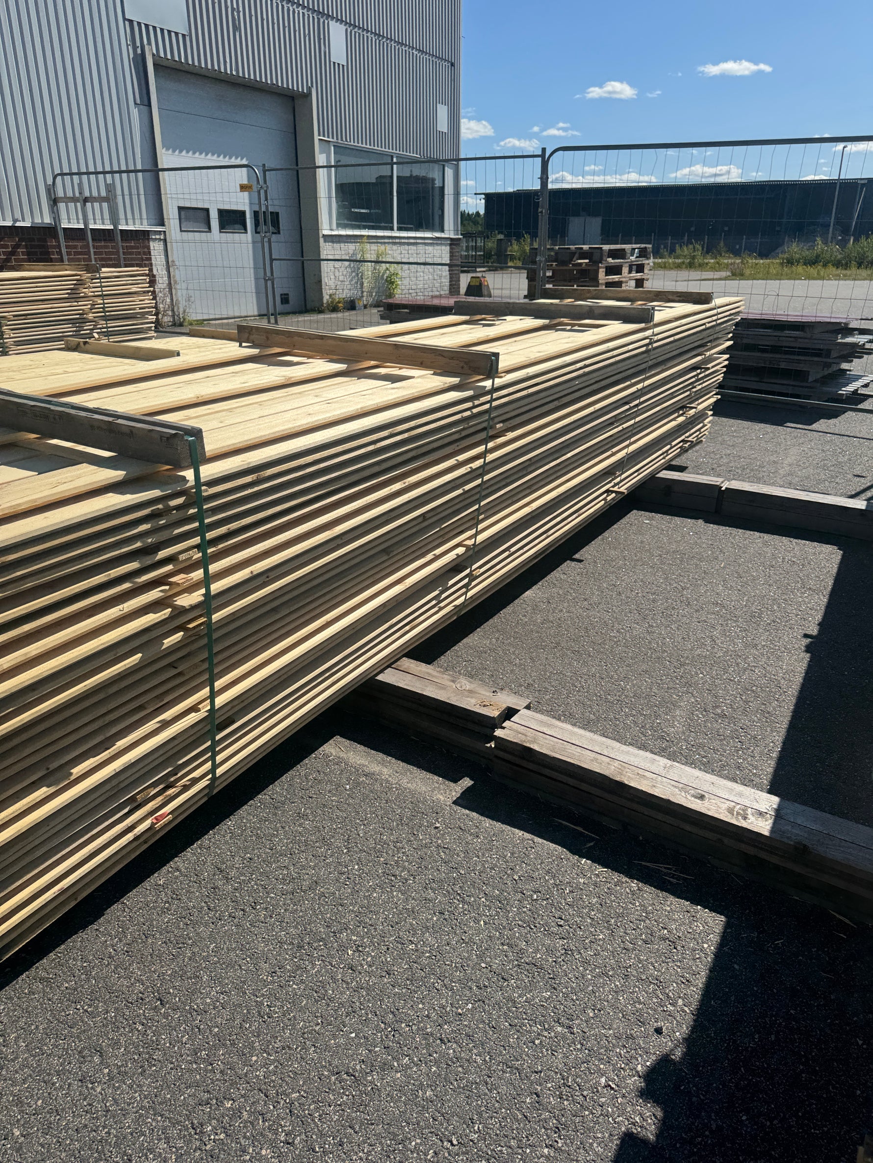 Paket Ytterpanel 22x145mm 4,80m 203st Obehandlad
