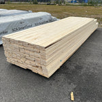 Parti Finsågade Brädor 22x120 mm – 3.60–4.80 m (Andra sortering)