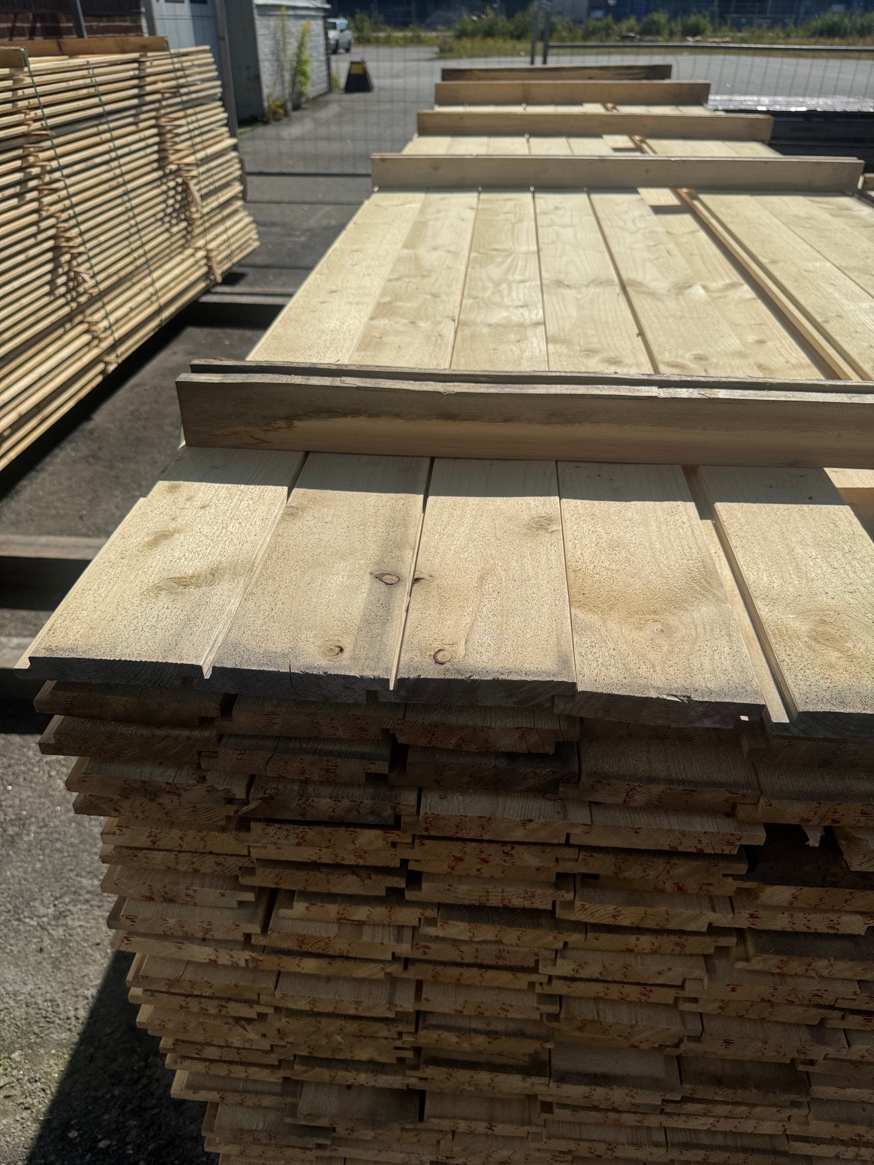 Paket Ytterpanel 22x120mm 4,80m 260st Obehandlad