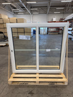 Fönster 158x148 cm – 3-glas, vitt inåtgående