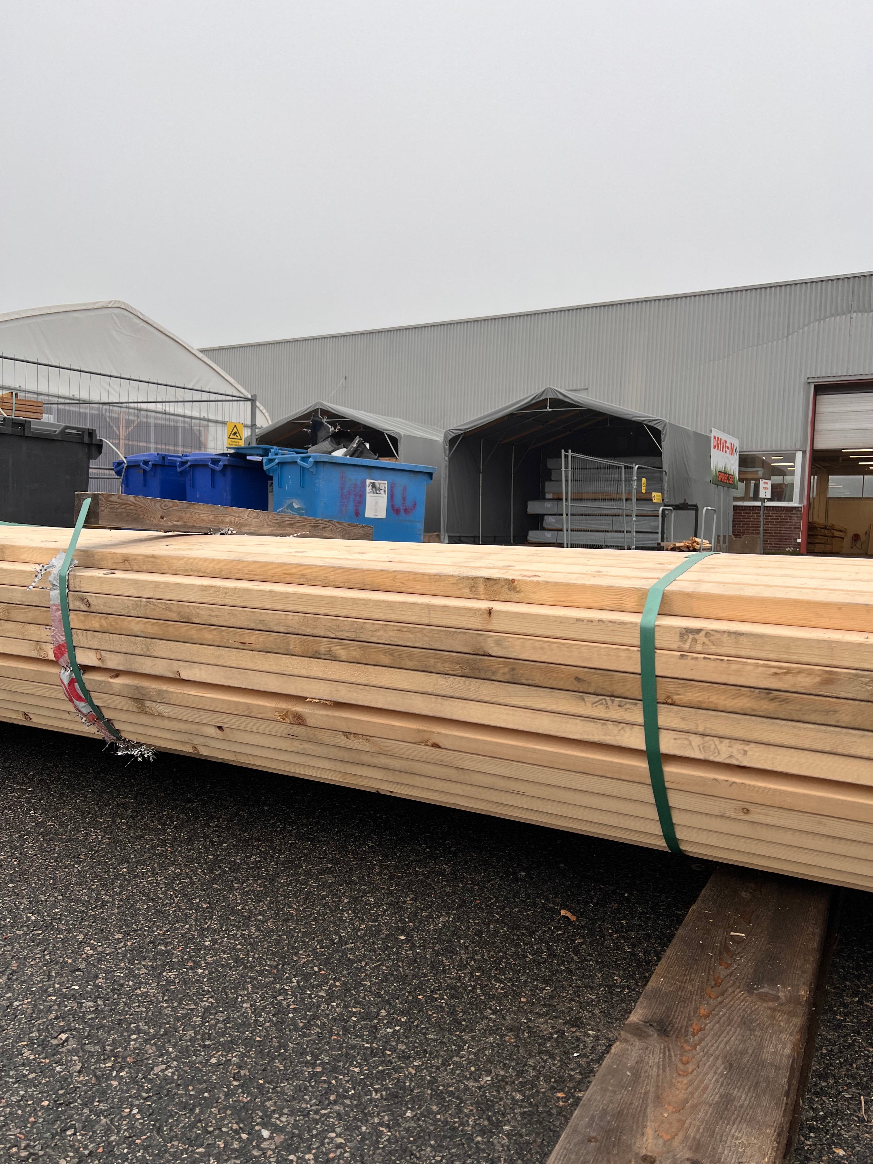 Paket Ändspontad Läkt 35x70 73st 4,50m (B-Sortering)