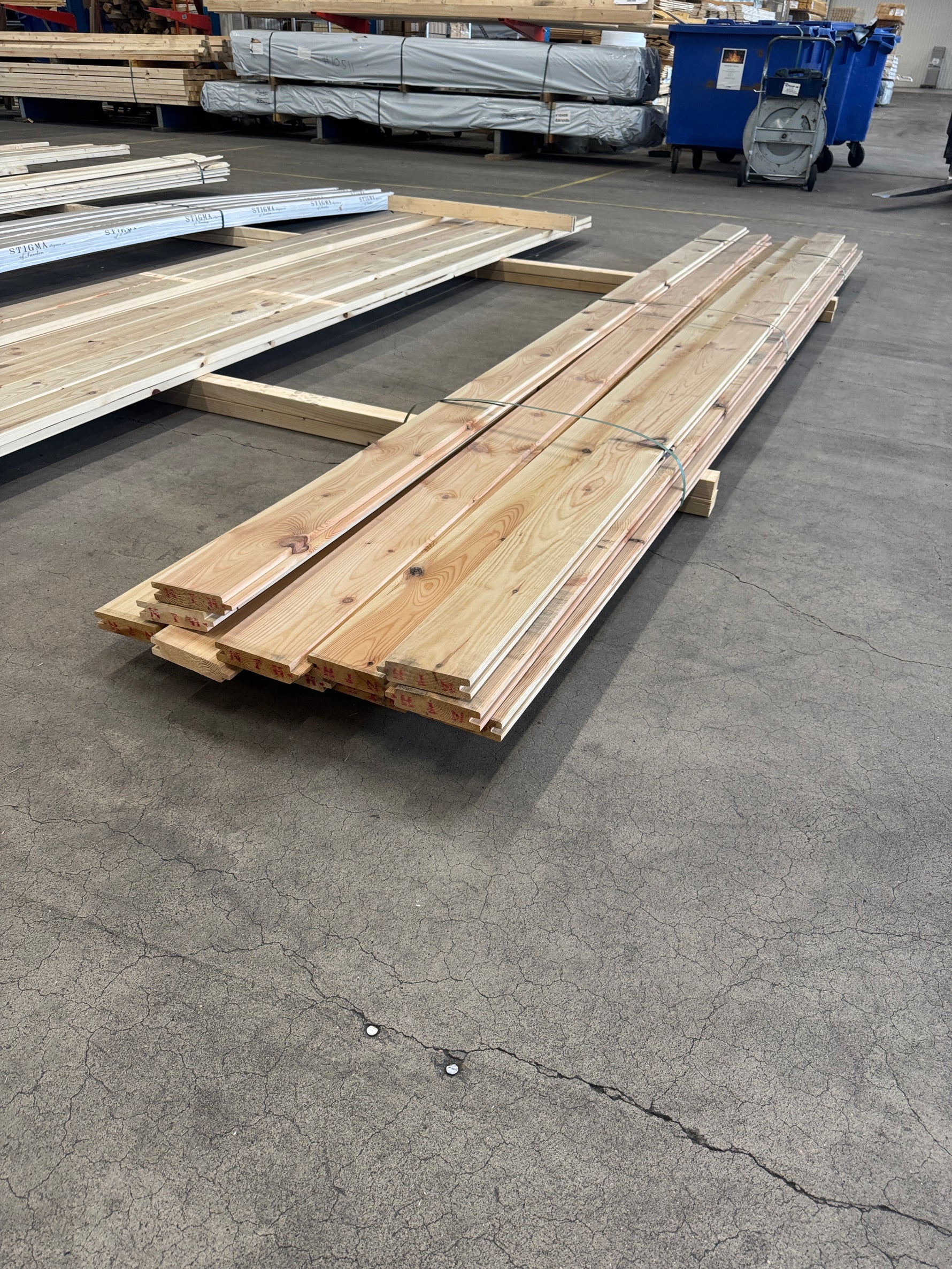 Paket Hyvlad Panel 34x145mm 4,20m – 11 st B-sortering