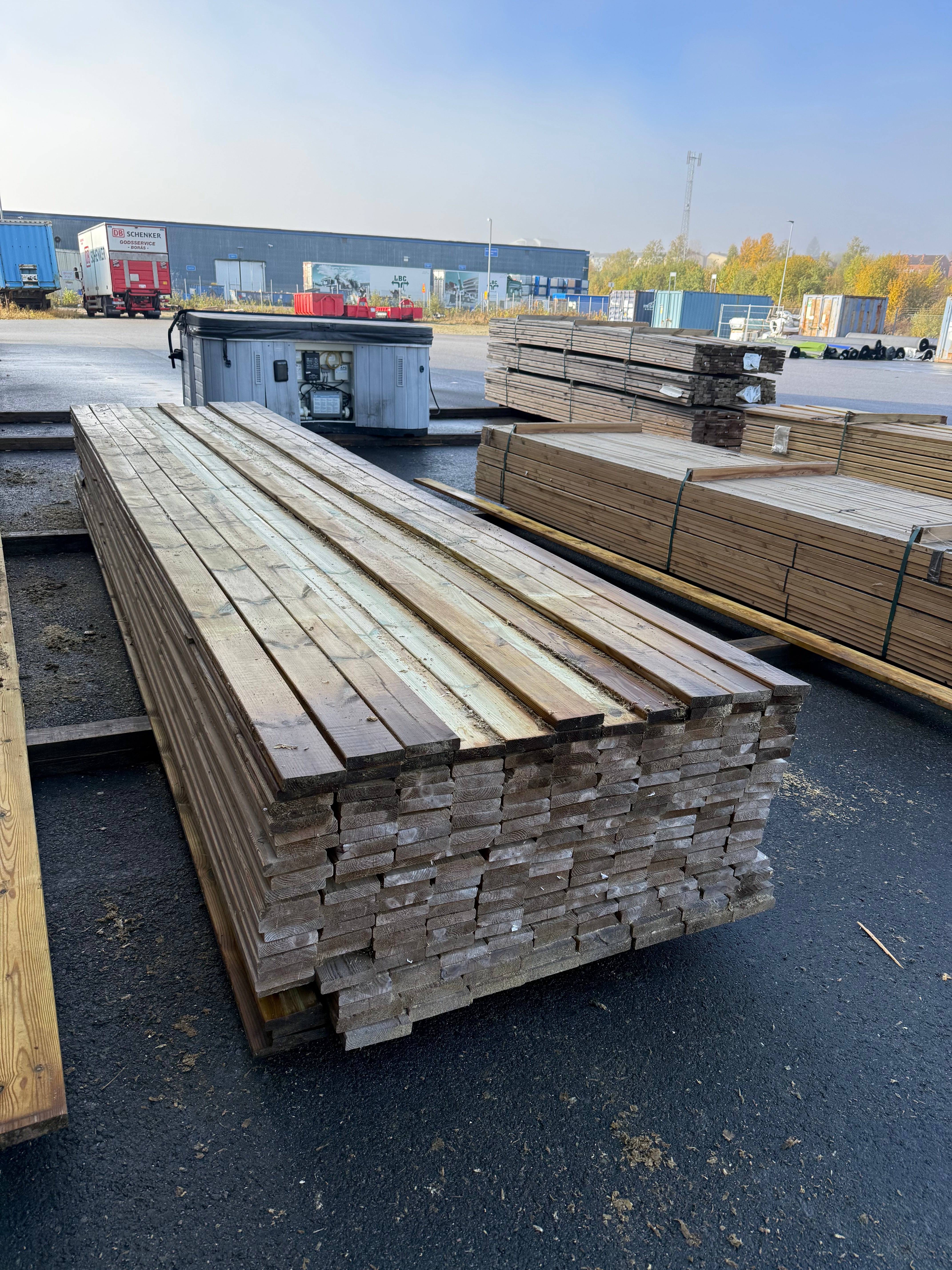 Paket Trall 22x95mm, 227st 4,80m Tryckimpregnerad (NTR AB)