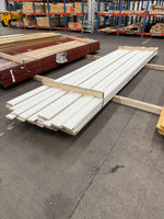 Paket Ytterpanel Dubbelfas Fals 22x120mm 4,50m – 53 st Vit