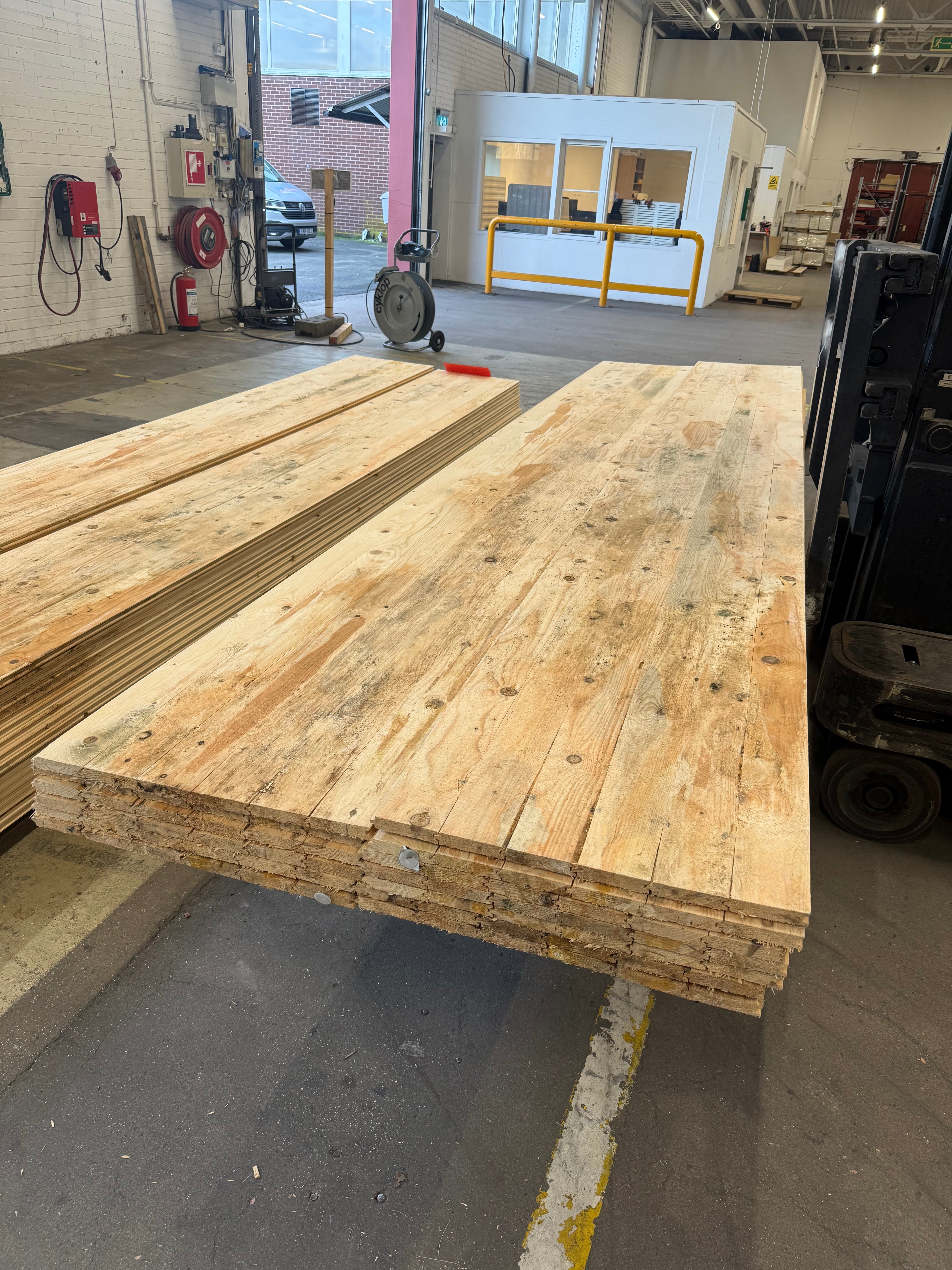 Paket Råspontluckor 38st- 4.50m (OBS! MYCKET MÖGEL)