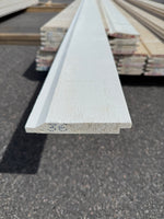 Paket Ytterpanel Enkelfas Halvspont 22x145mm, 57st 3.60m Grundmålad
