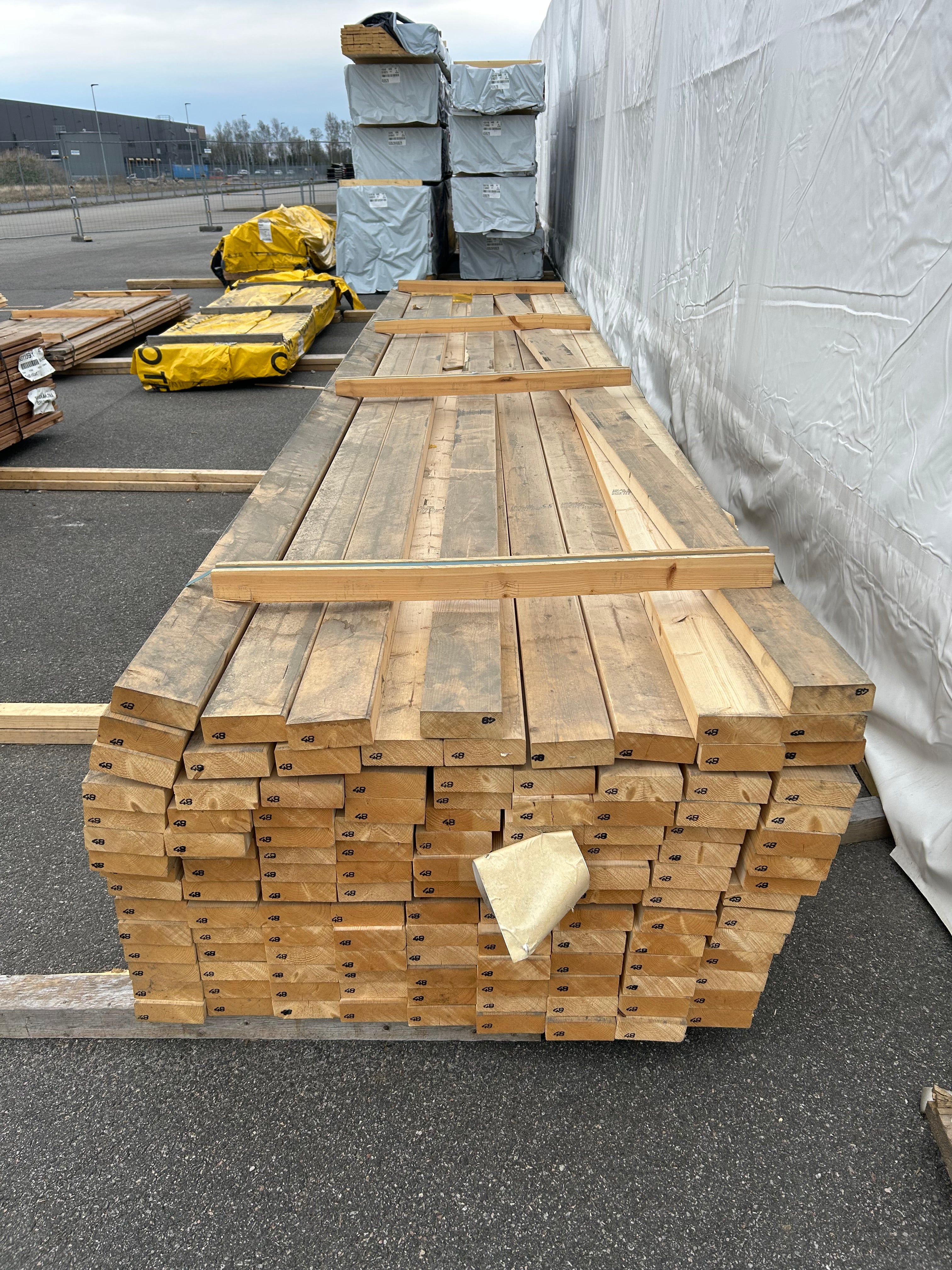 Paket Reglar 45x120 C14 4.80m 120st