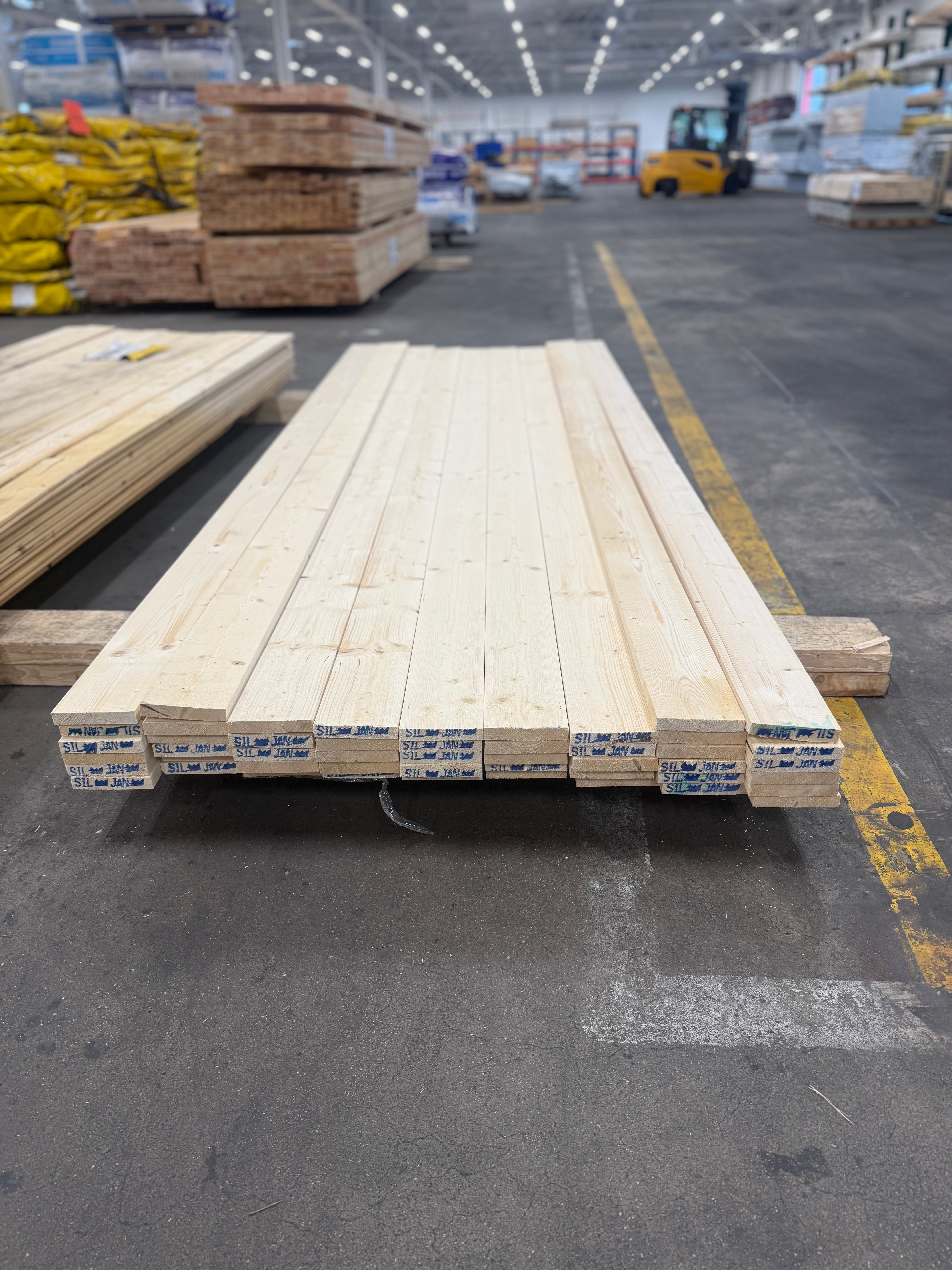Paket Finsågade Brädor 22x120mm 50st 3.0m