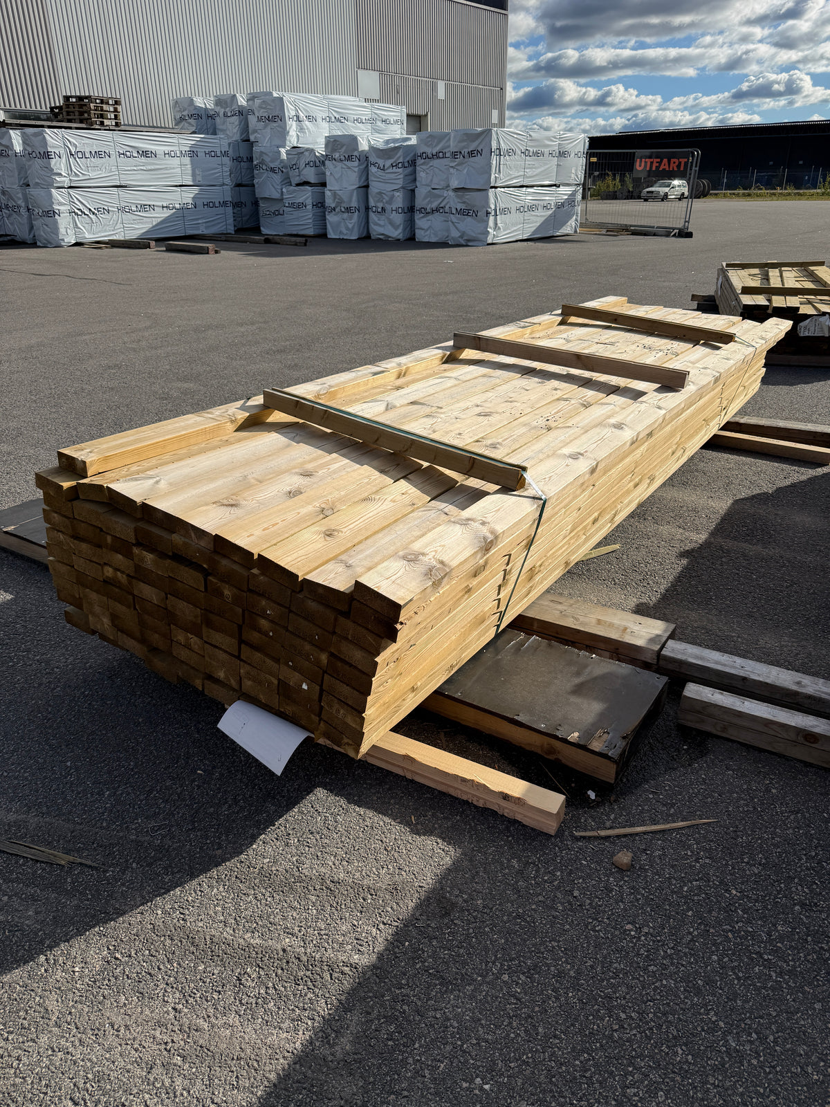 Paket Tryckimpregnerade Reglar 45x120mm 4,20m NTR-AB, C24 81st
