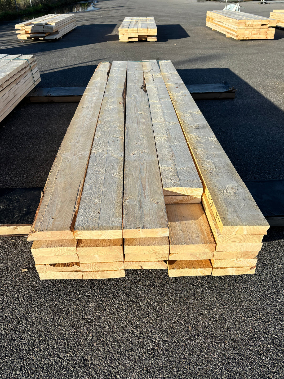 Paket Ohyvlade Reglar 47x200mm (3,30–3,60m) 30st Gran