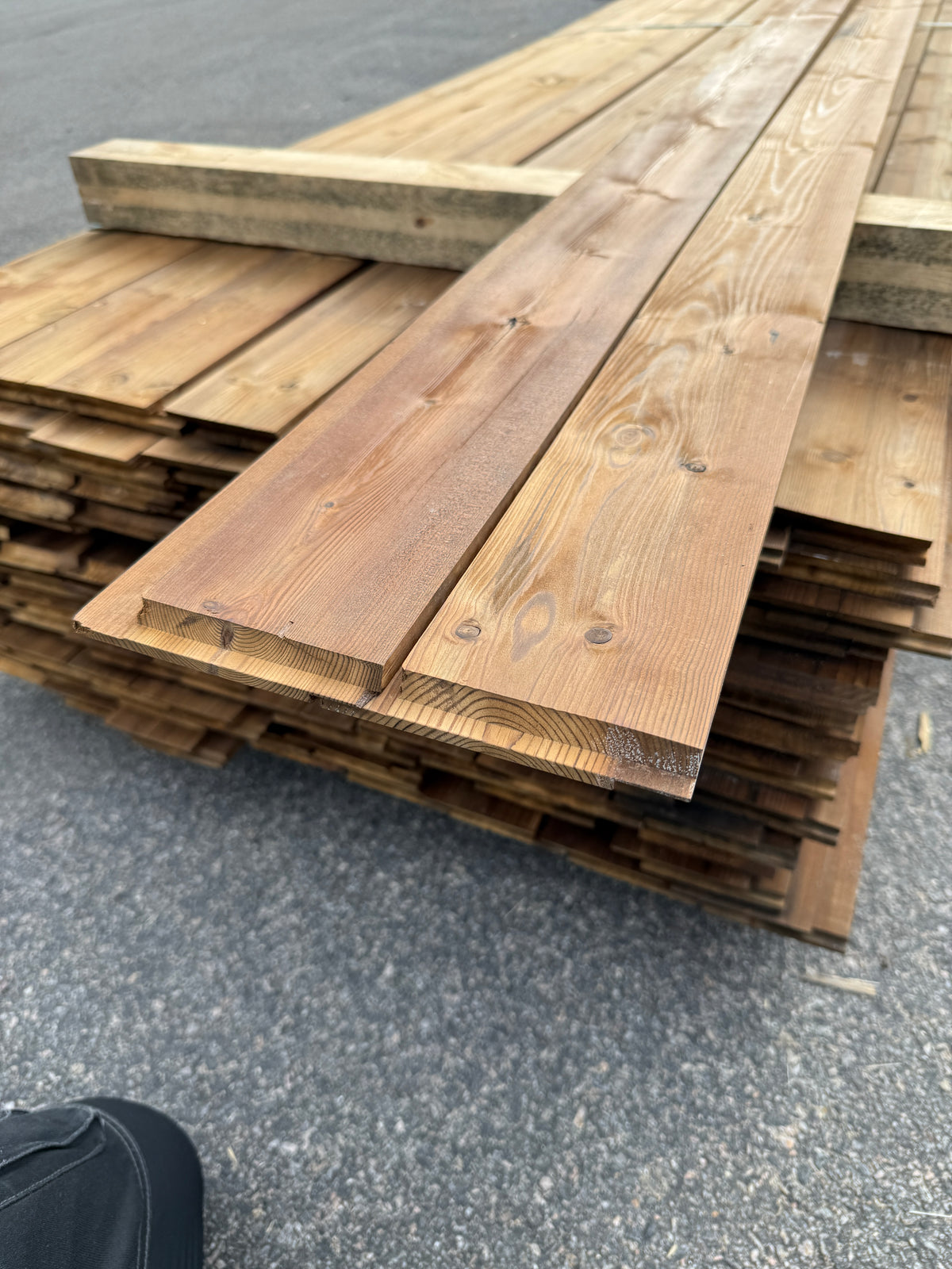 Parti Kebony Ytterpanel 22×120 mm, 4,10 m – 161 st