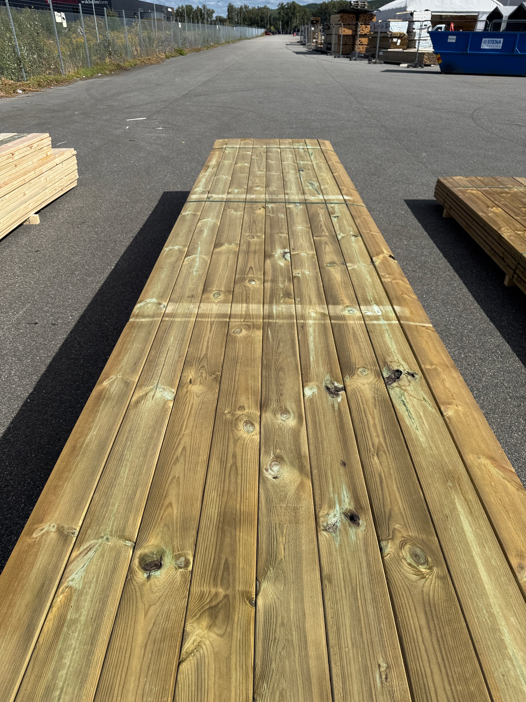 Paket Slät Trall 28x120 – 144st – 5.40 m – NTR AB – ANDRASORTERING