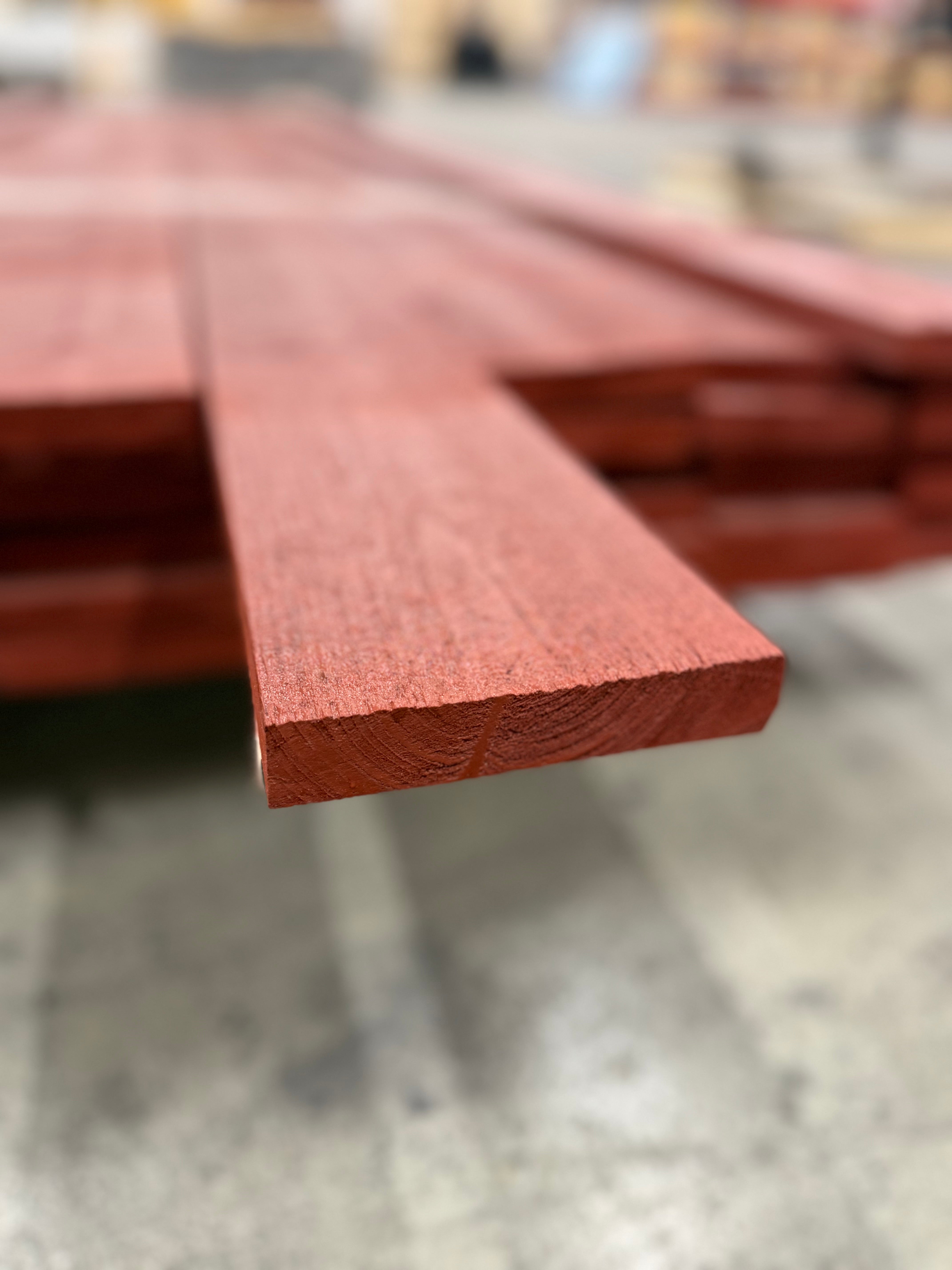 Paket Finsågad Bräda 21x120 mm – 50 st (3,60 m, Målad NCS S 4050-Y80R)