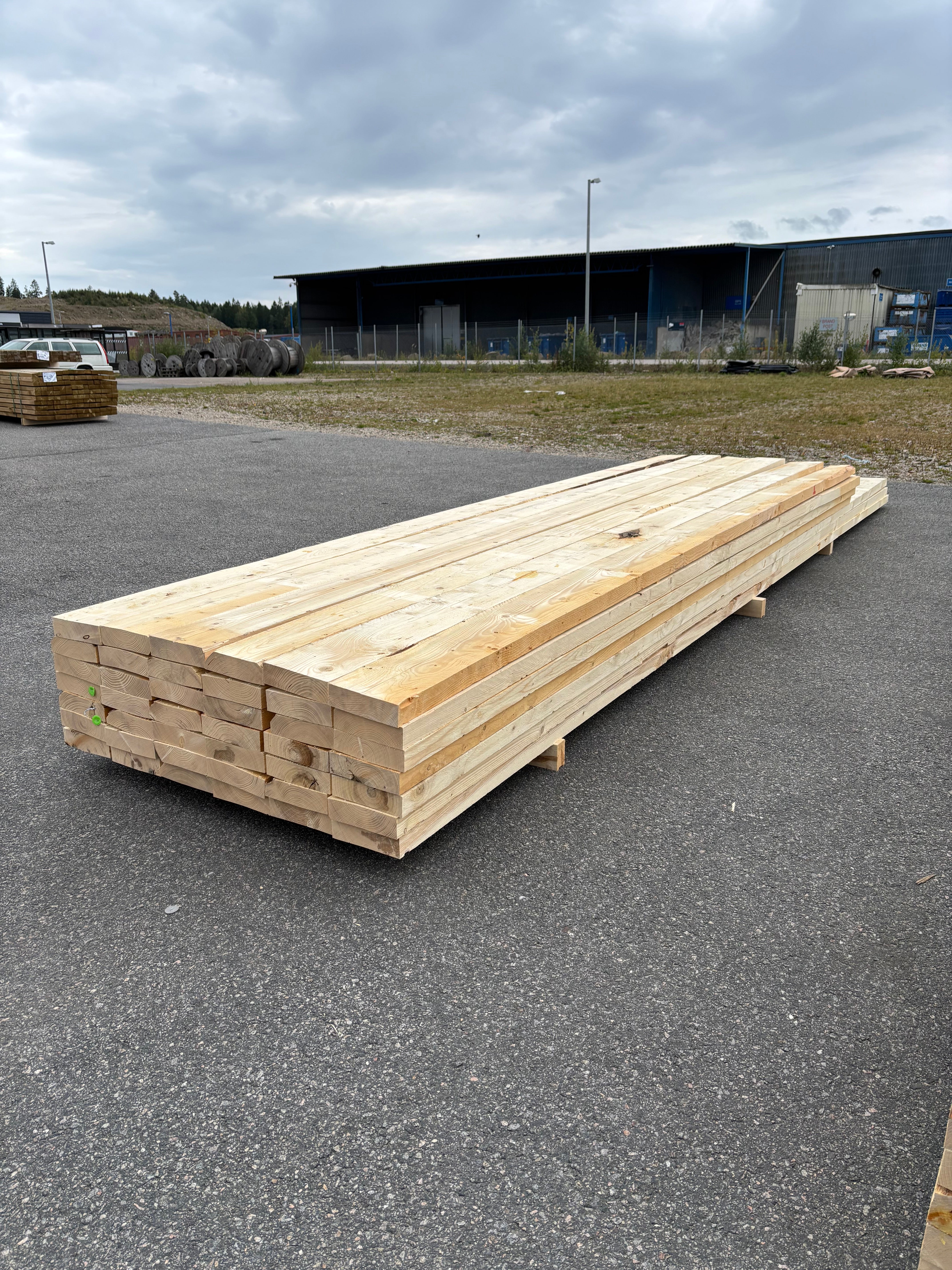 Paket Ohyvlade Reglar 47x175mm (4,20–5,40m) 42st Gran