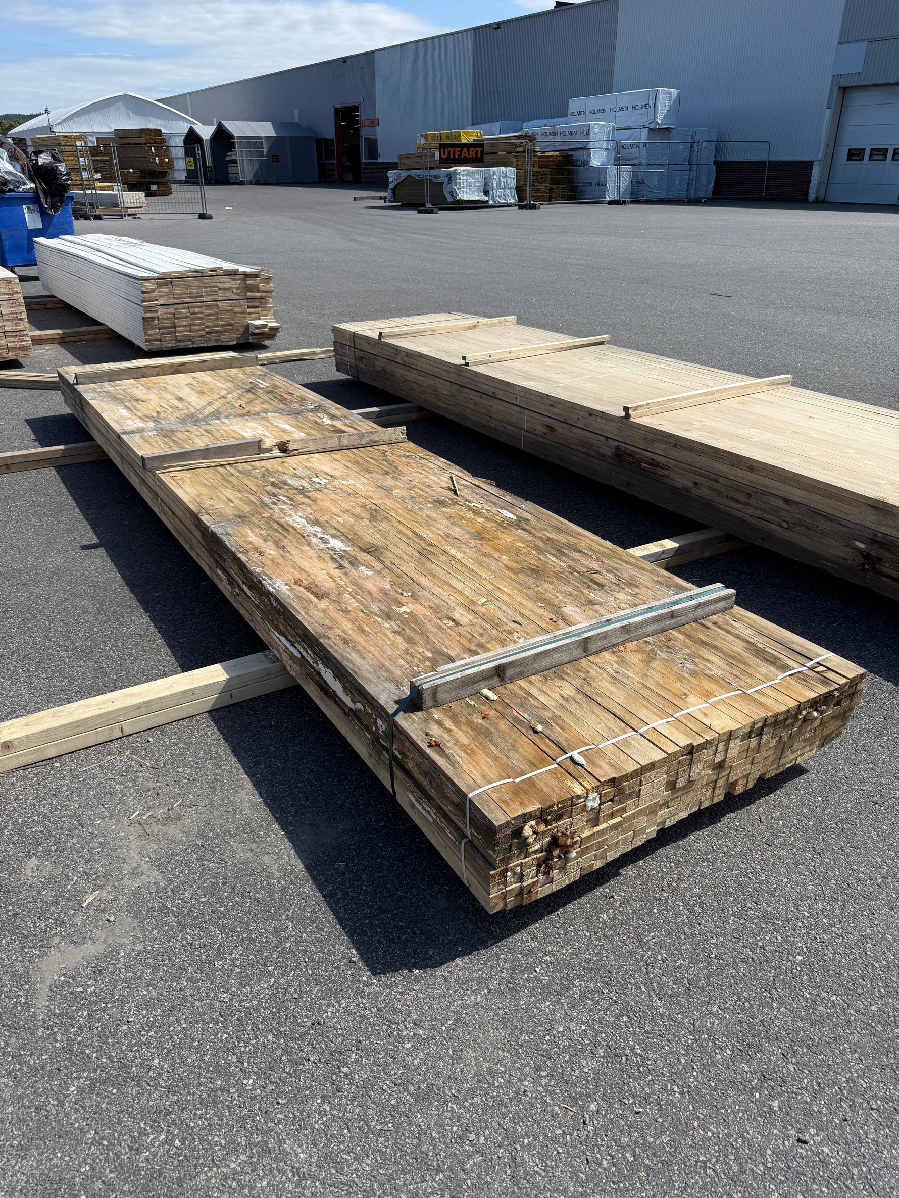 Paket Läkt 25x36mm, 240st 4.80m Mögel/Fuktskadat