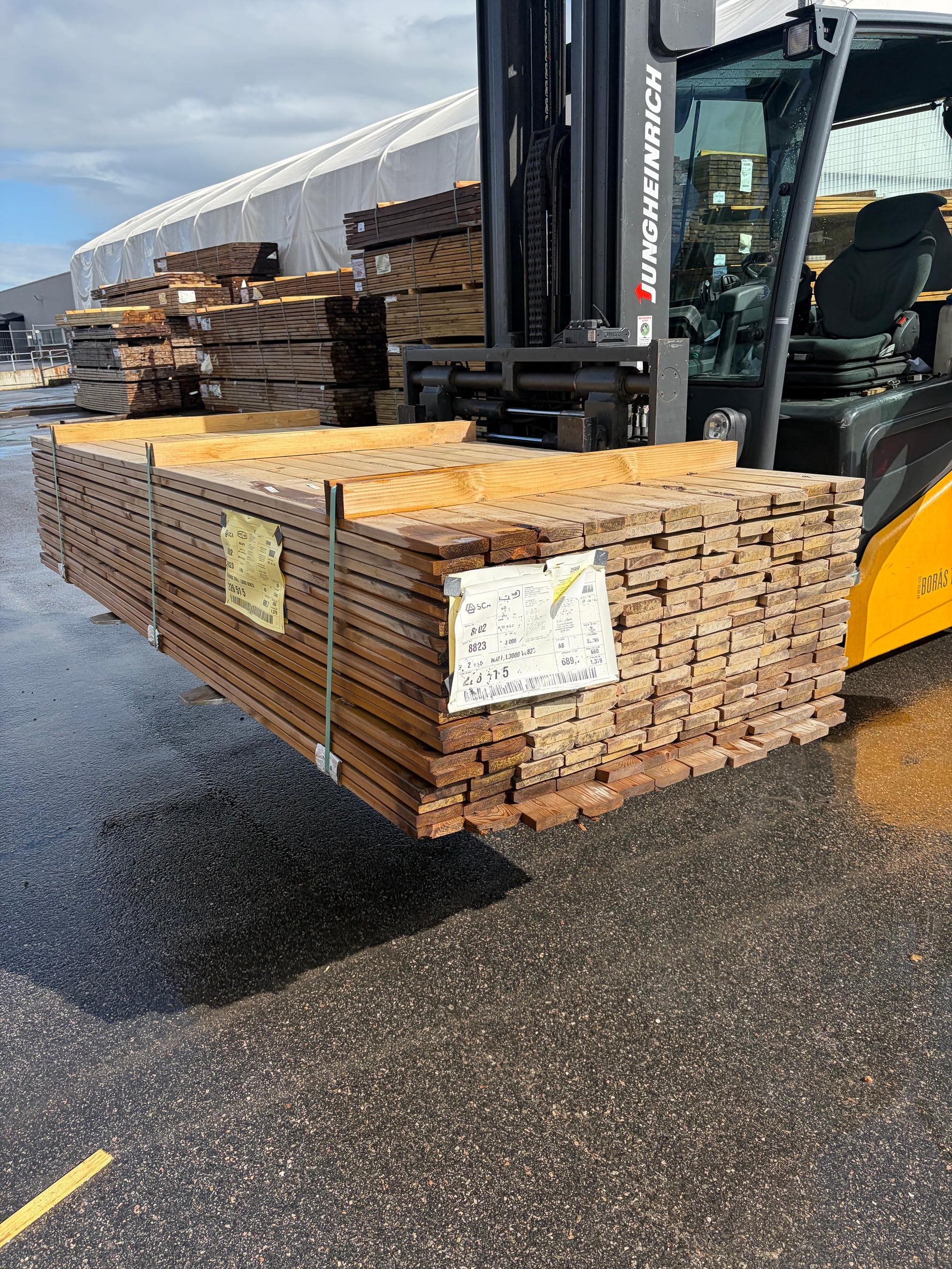 Paket Tryckimpregnerad Trall 22x95 mm – 3,00 m 220 st
