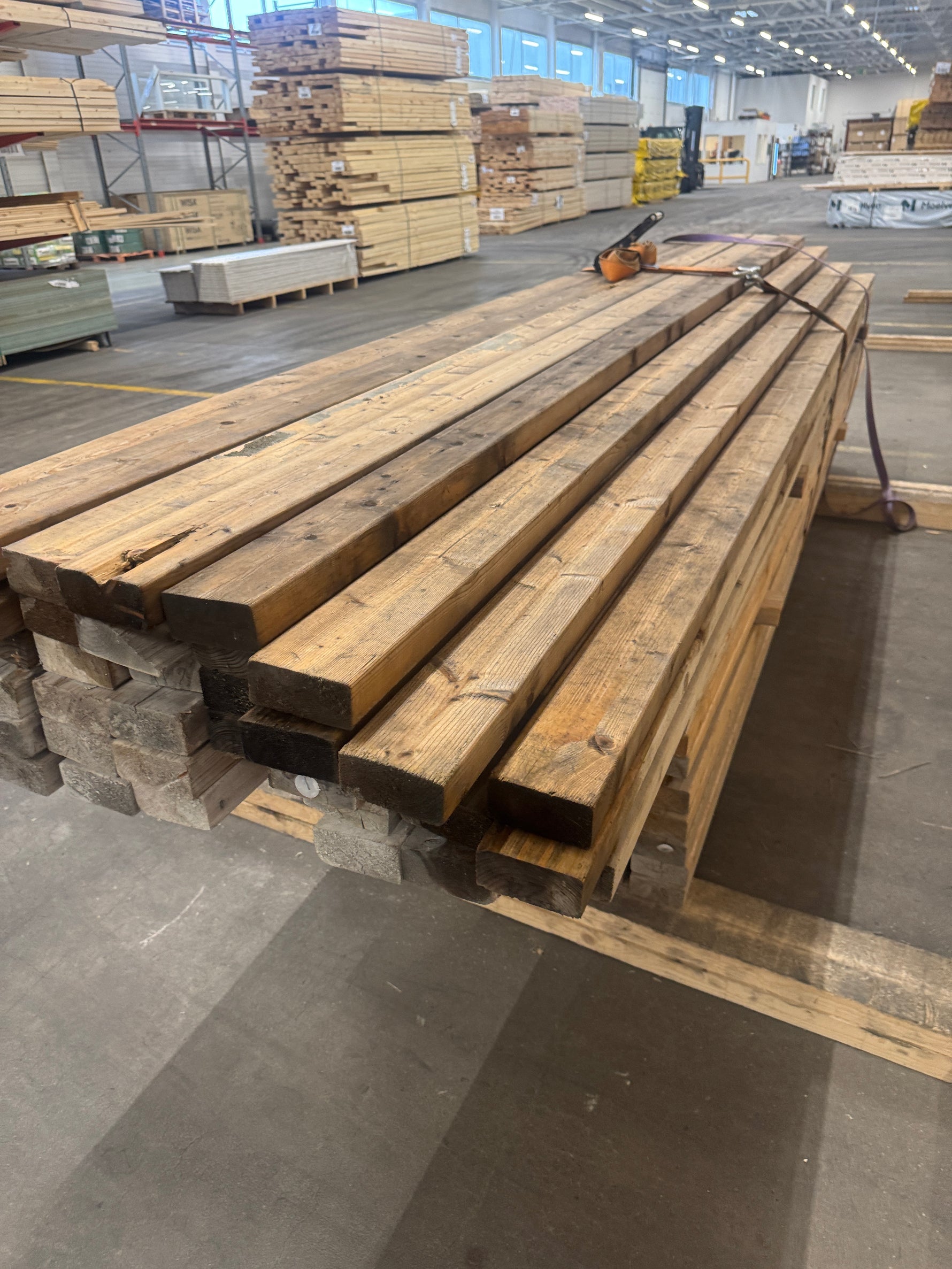 Paket Begagnade Reglar 45x95mm 3,00–3,60m – 118 st