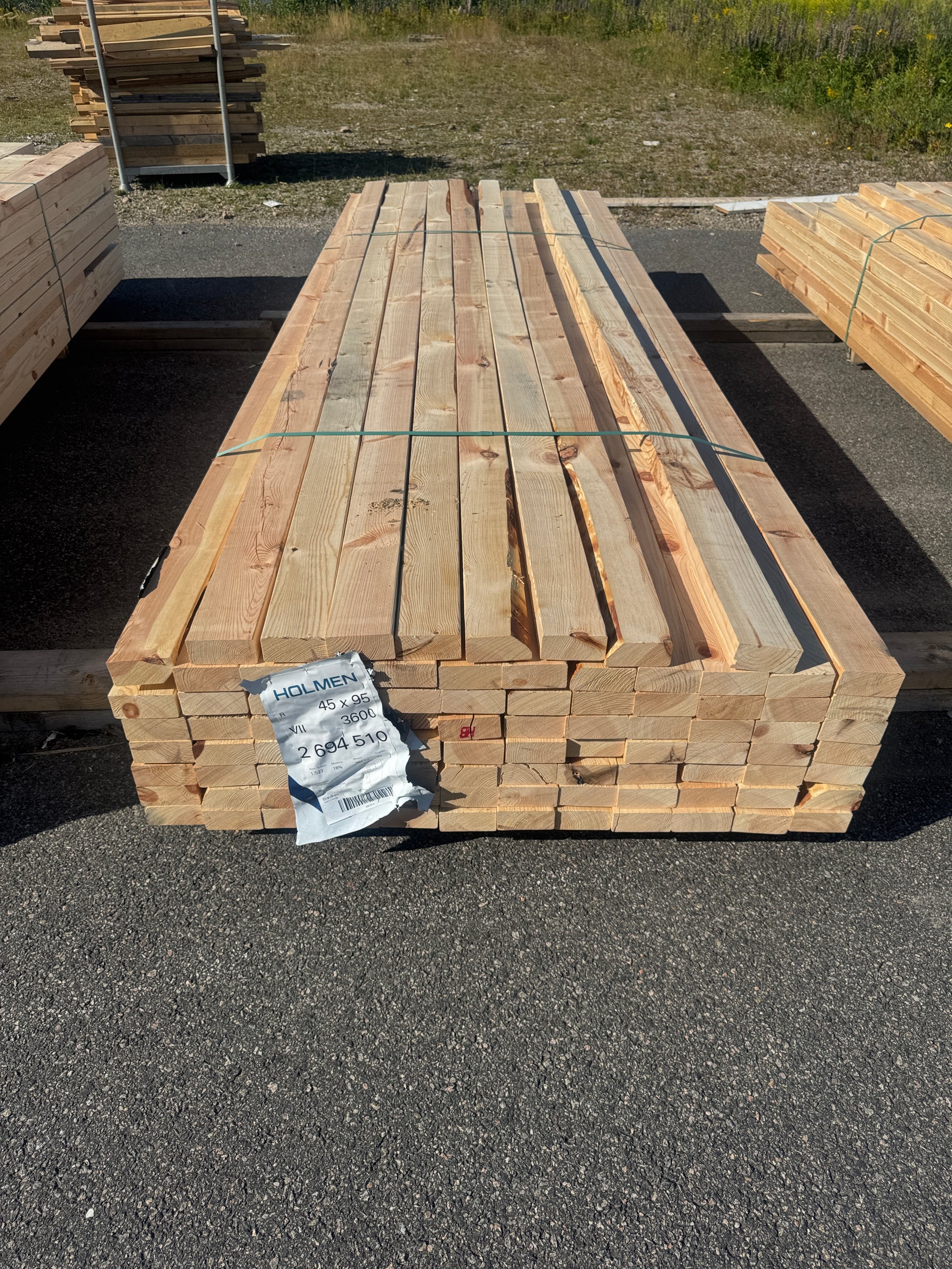 Paket Reglar 45x95mm 2,70-3,60m 92st