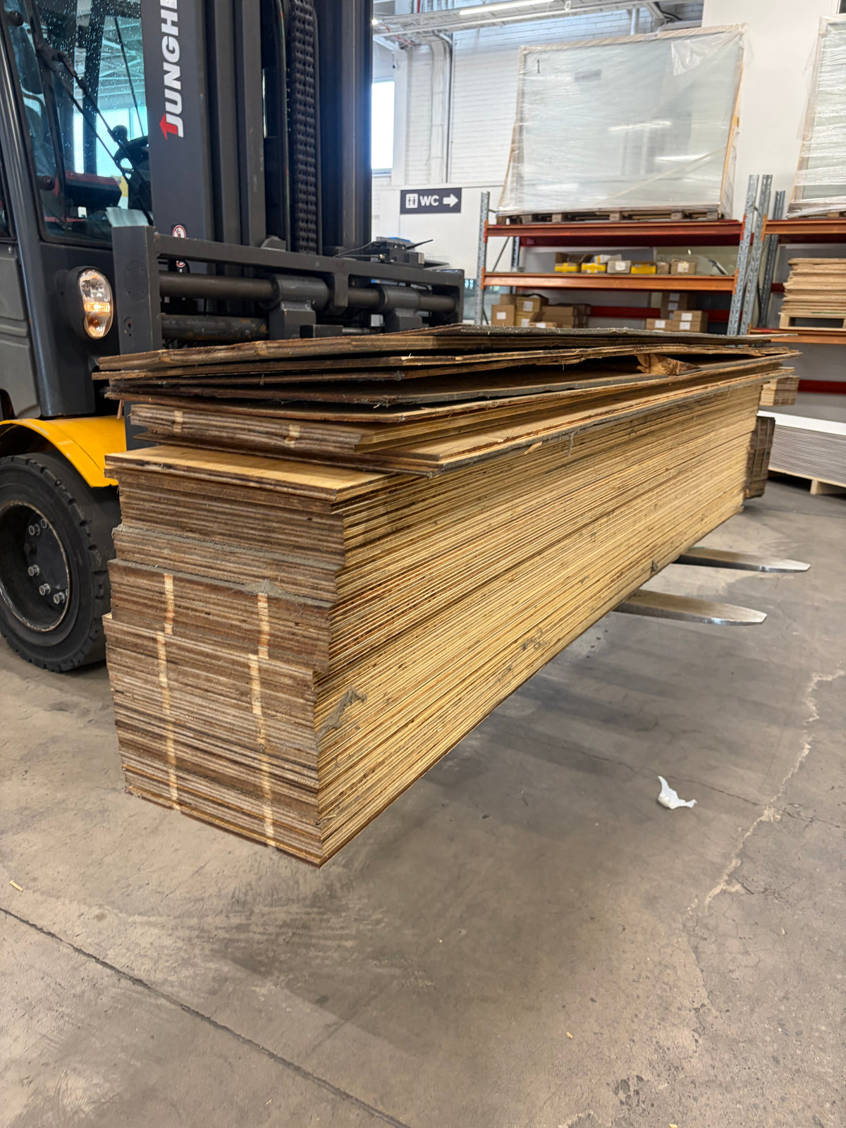 Paket plywood bitar - 47 st
