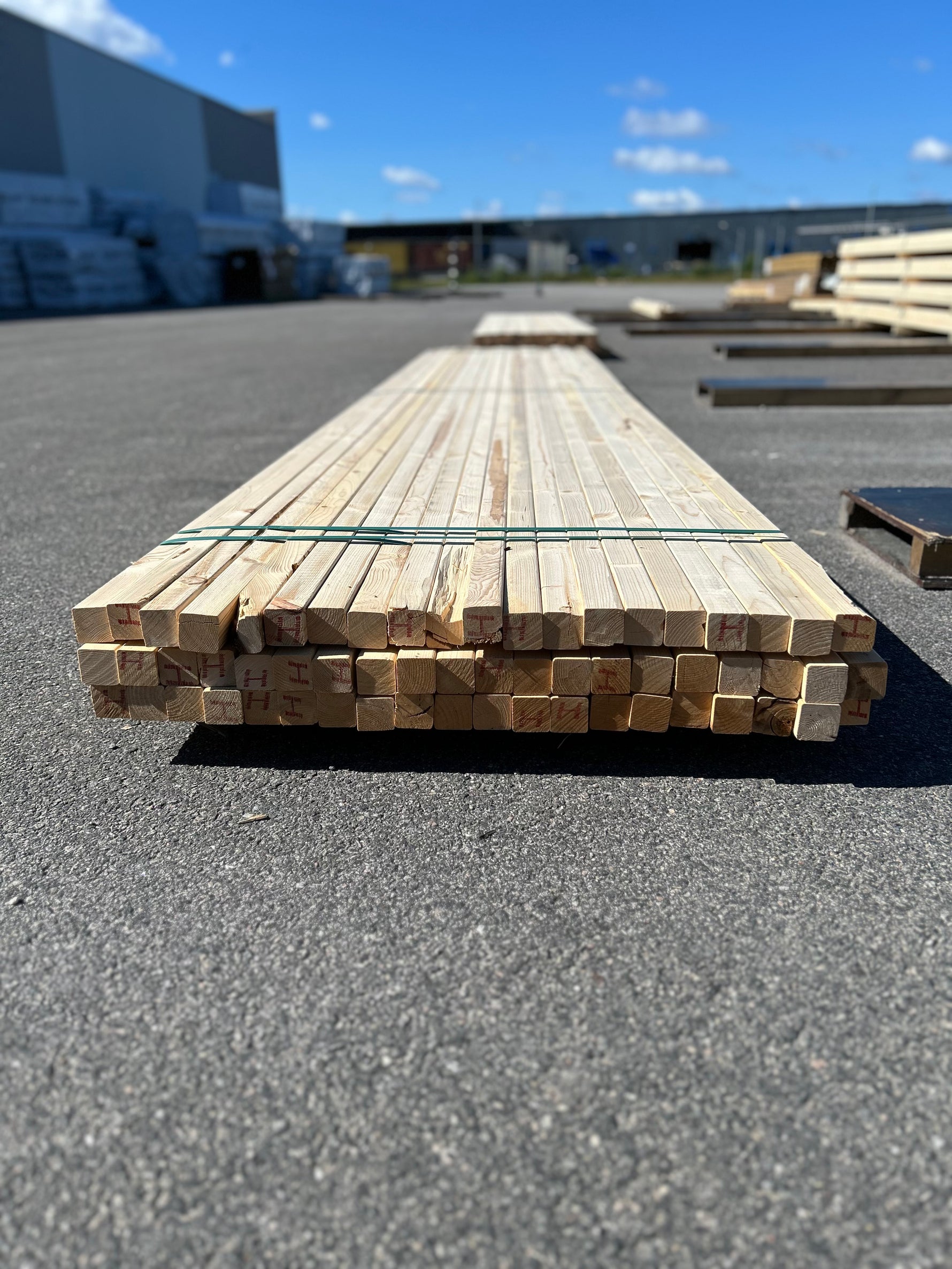 Paket Reglar 45x45 mm 4,80 m – 60 st B-sortering
