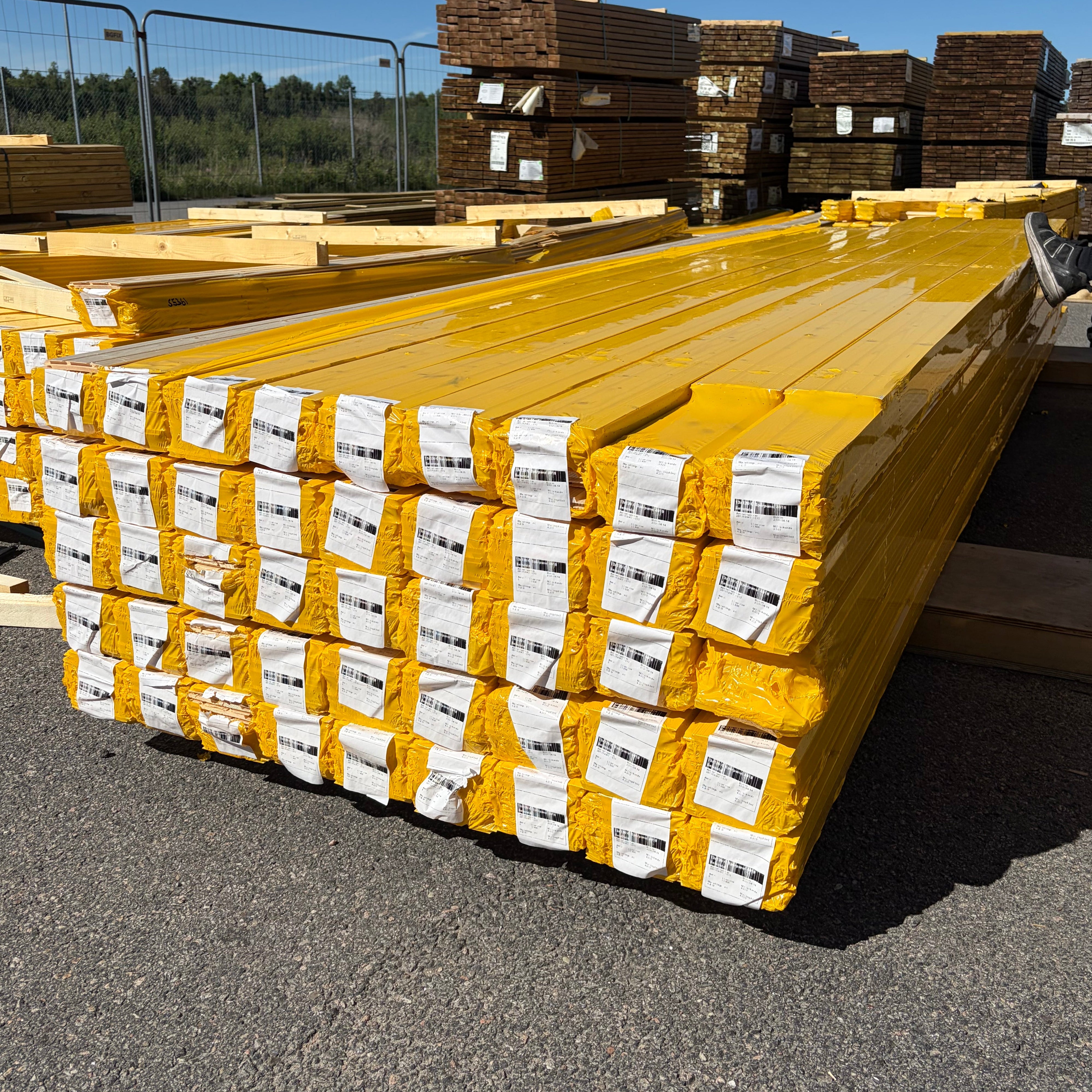 Parti Spårpanel 13x120mm Gran, 184kvm 3.60–4.80m (Sekunda)