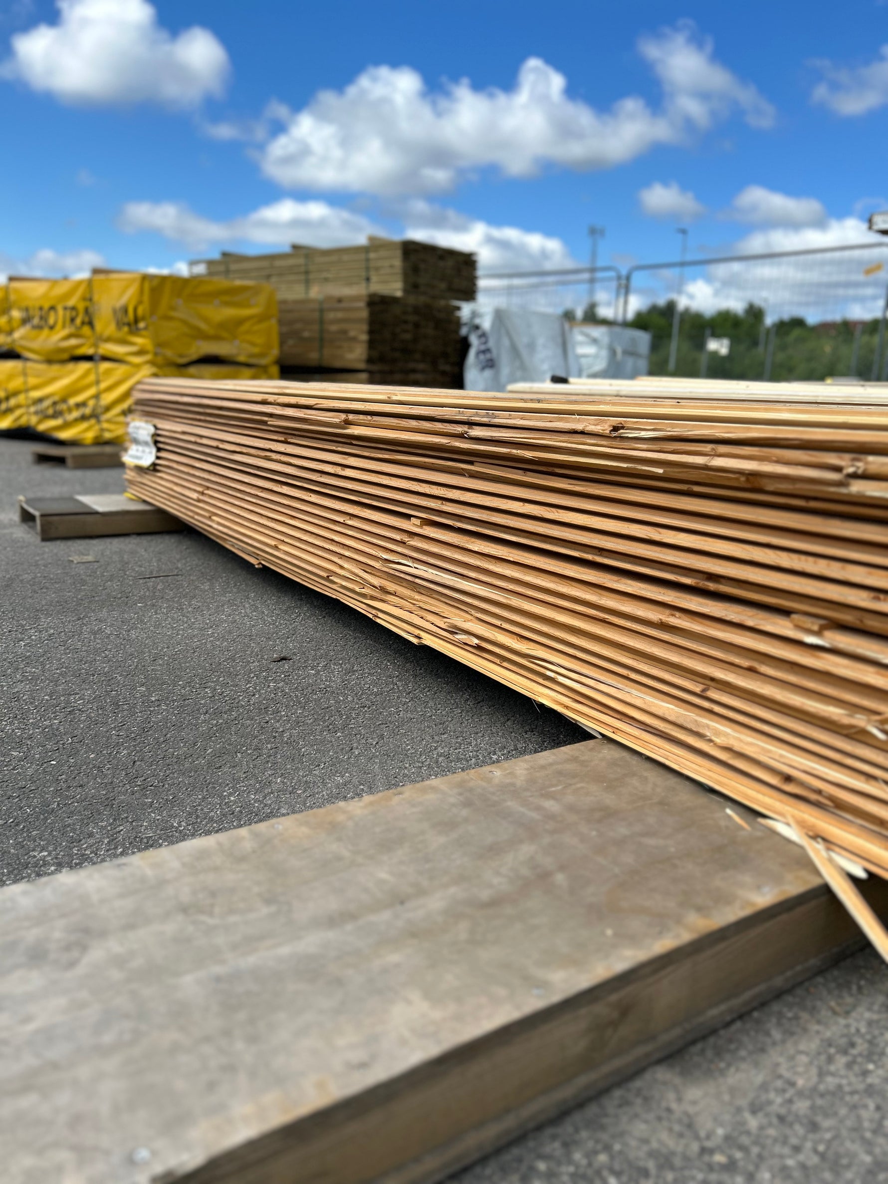 Paket Ytterpanel Enkelfas Ändspont 22x145mm 3.30m 138st