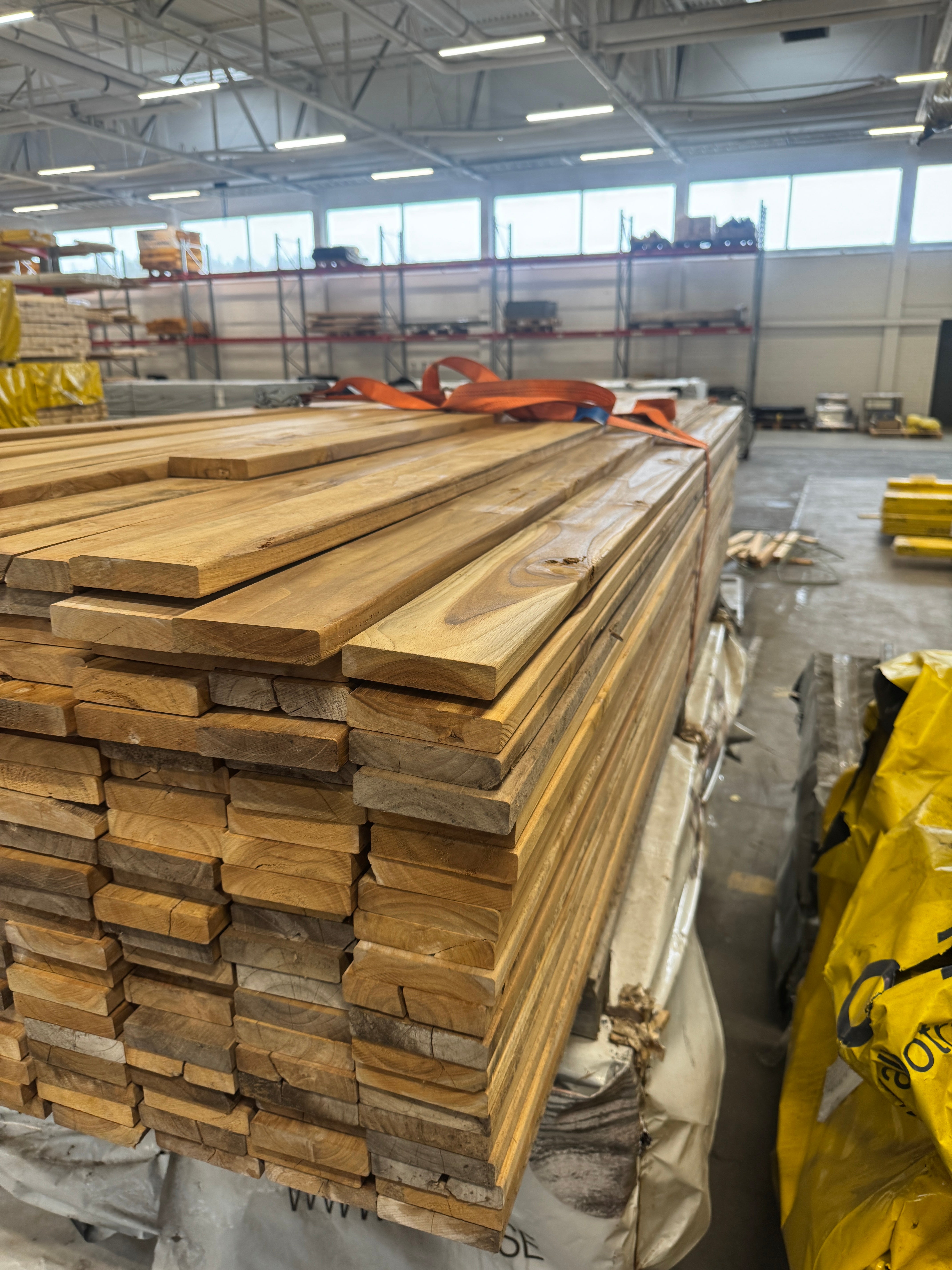 Teaktrall 22x95mm