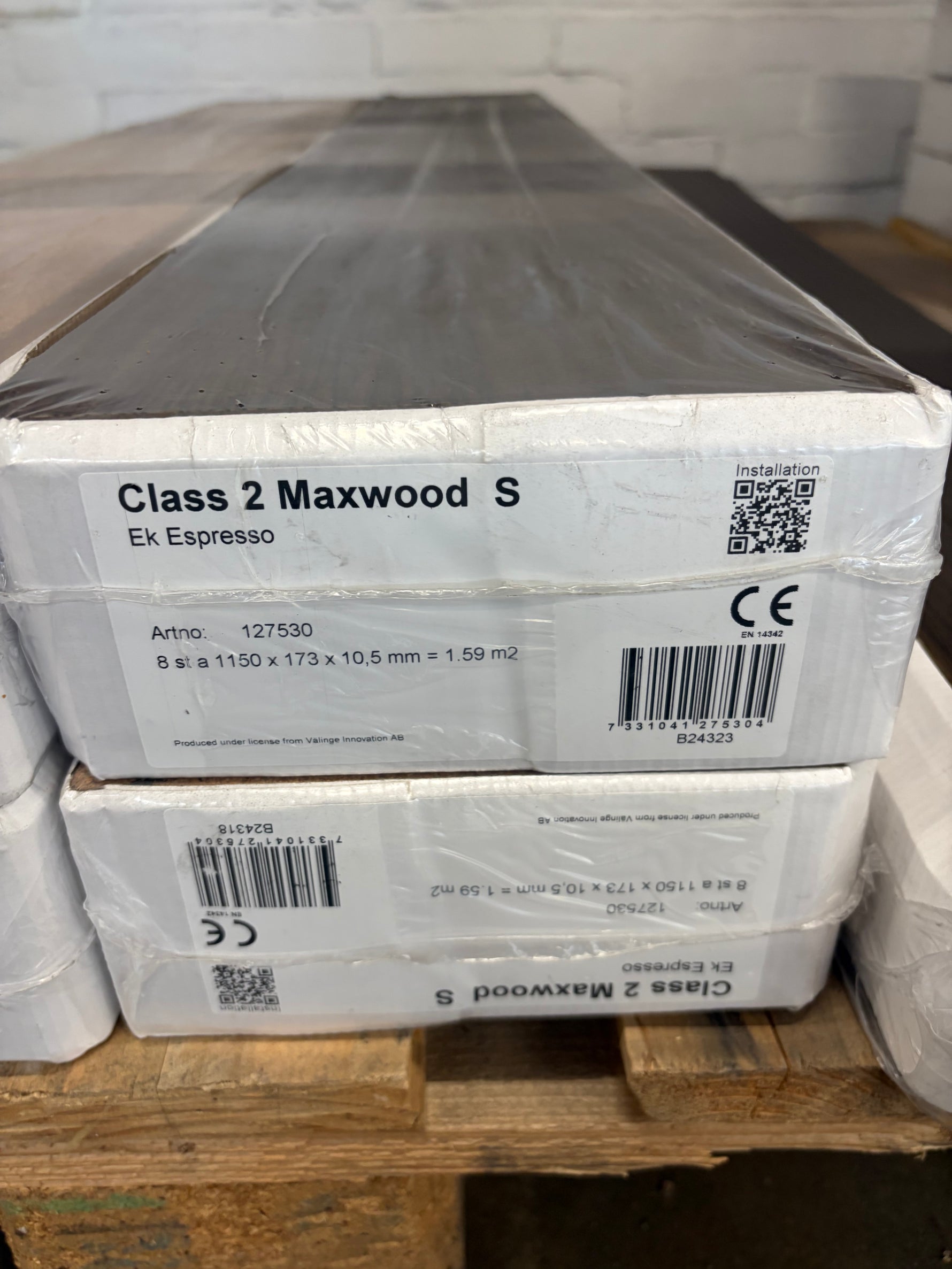 Parti golv Class 2 Maxwood S Ek Espresso – ca 8,75 kvm