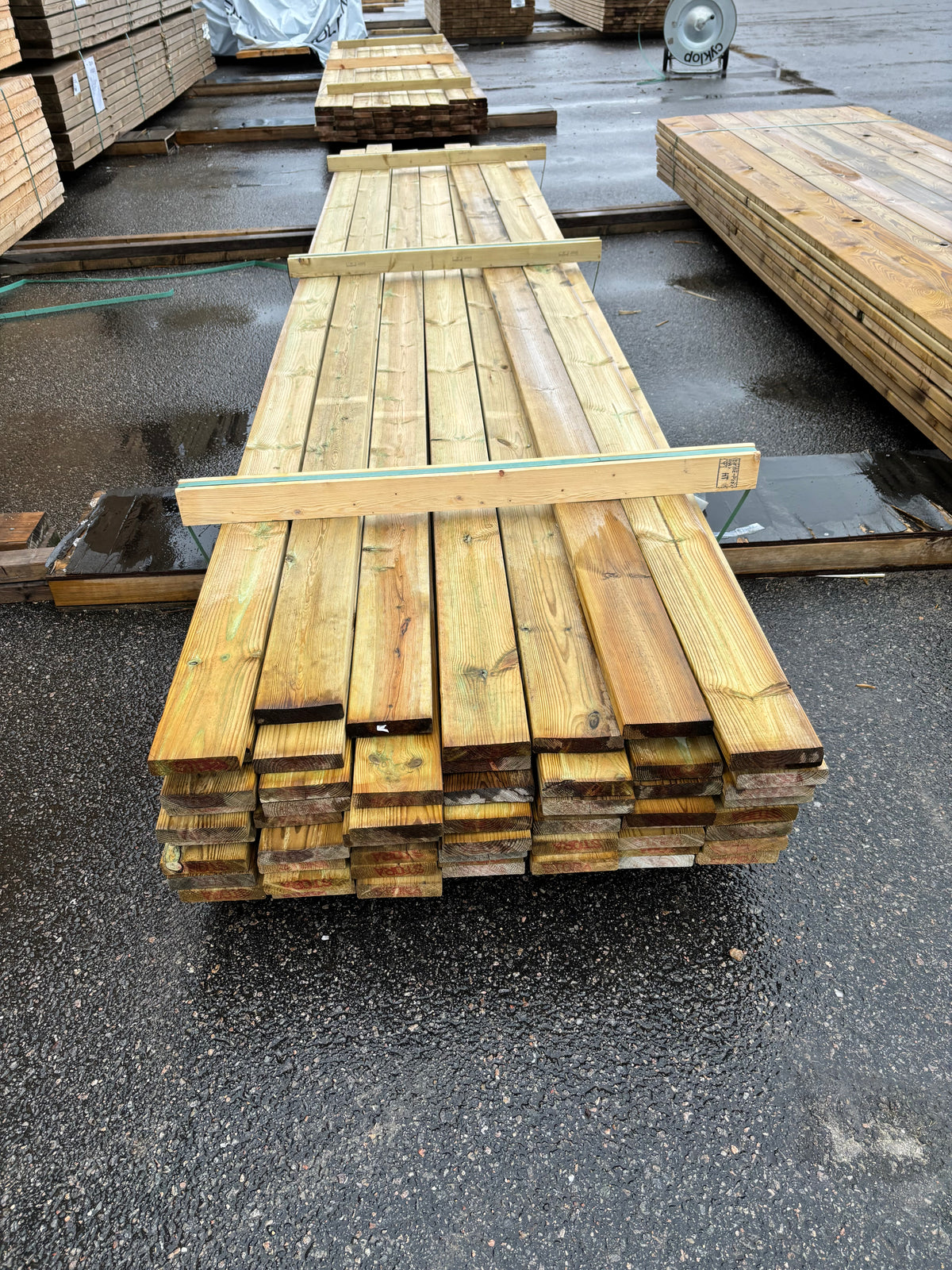 Paket Tryckimpregnerad Trall 28x120mm 4,20m 56st